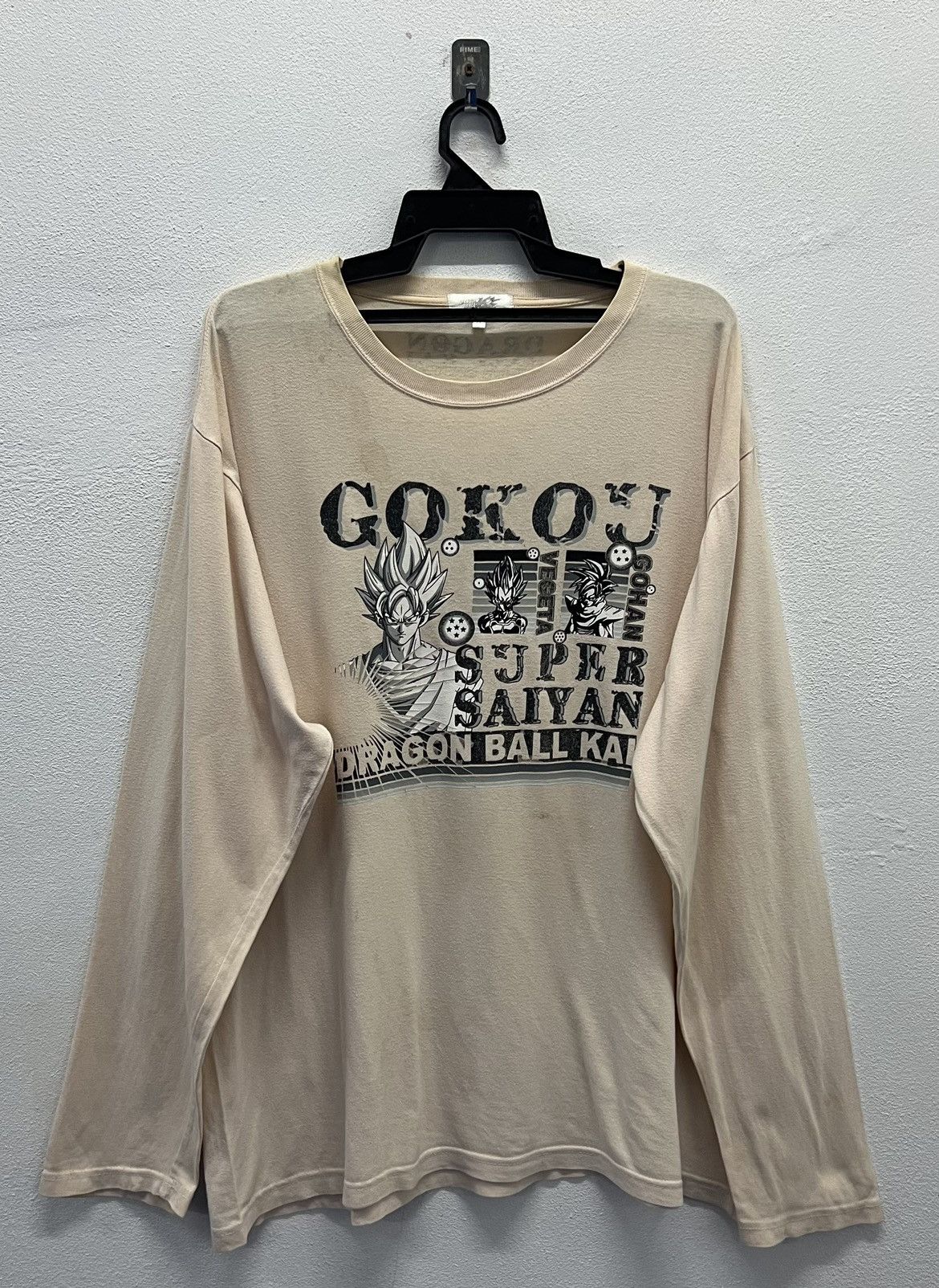 Anime × Vintage VINTAGE DRAGON BALL KAI SUPER SAIYAN LONG SLEEVE SHIRT Size US XXL / EU 58 / 5 - 1 Thumbnail