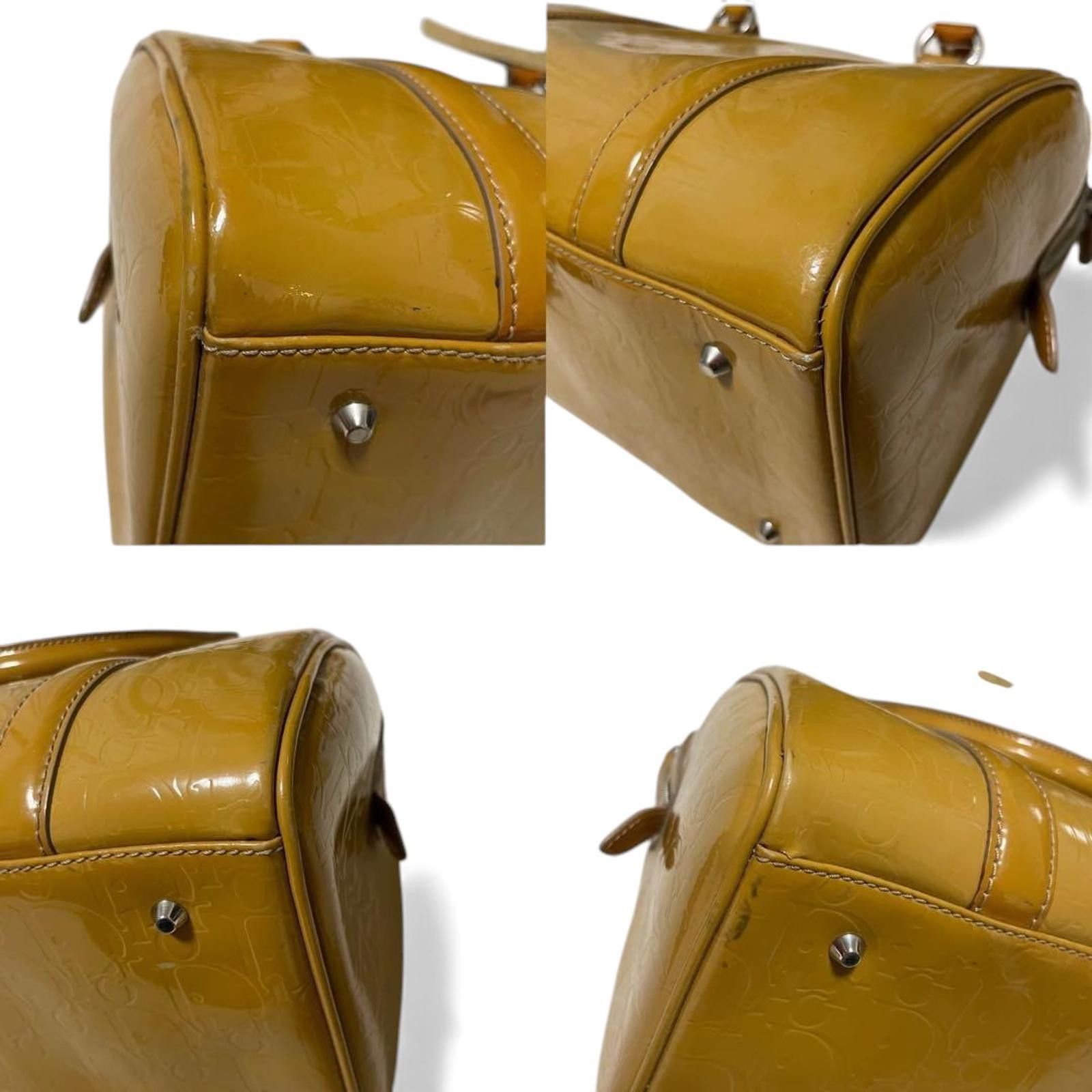Louis Vuitton Louis Vuitton - Mustard Yellow Vernis Leather Handbag Size ONE SIZE - 4 Thumbnail