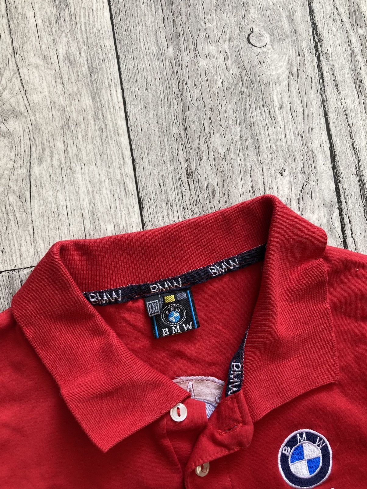 BMW × Vintage Vintage 90’s BMW racing polo tshirt L y2k Nascar drip f1 Size US L / EU 52-54 / 3 - 7 Thumbnail