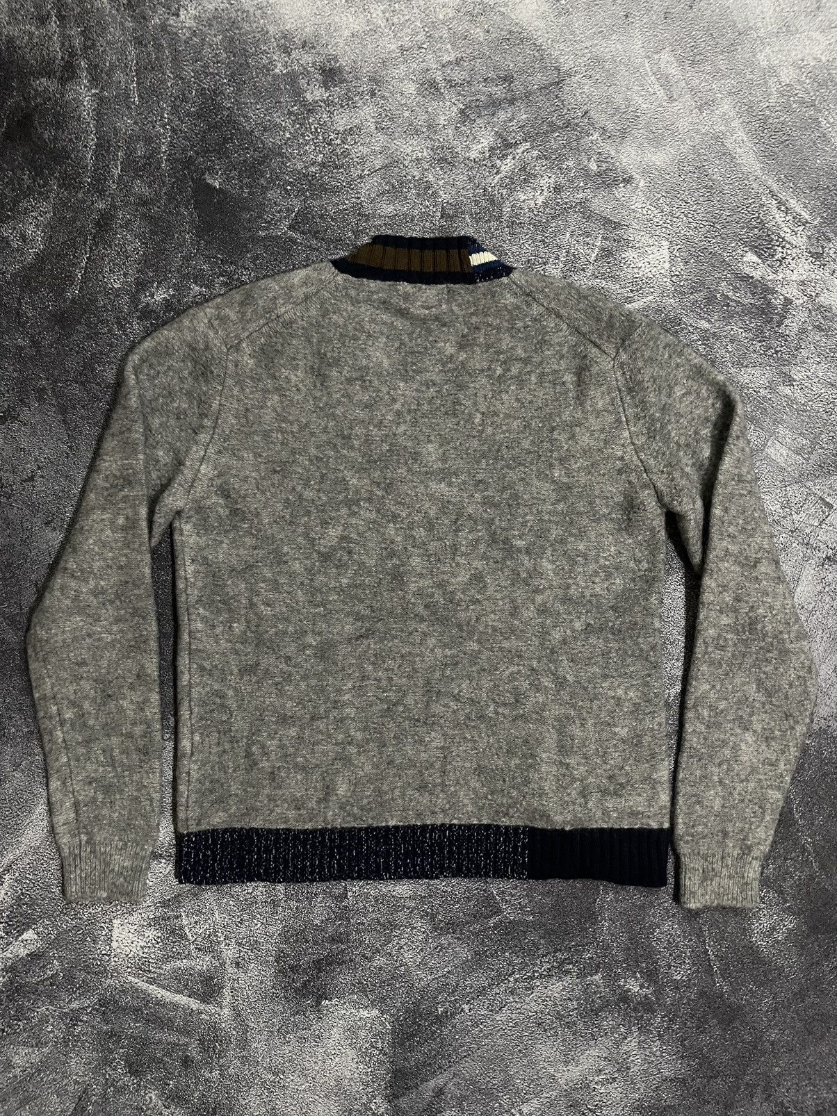 Solid Homme Solid Homme V Neck Knitwear Sweater Knitted Size US M / EU 48-50 / 2 - 2 Thumbnail