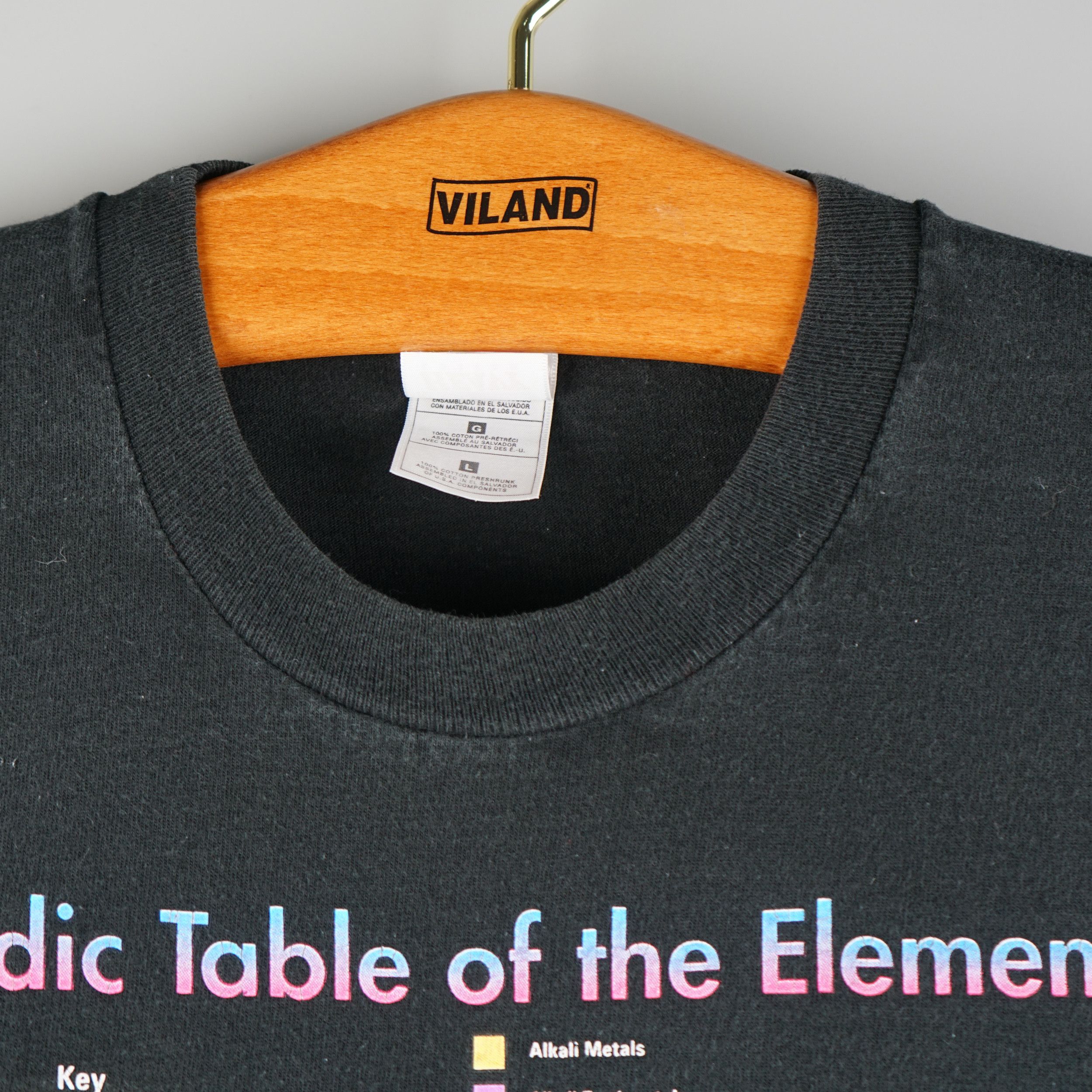Arts & Science × Vintage 1995 Periodic Table Of Elements T-Shirt Size US M / EU 48-50 / 2 - 4 Thumbnail