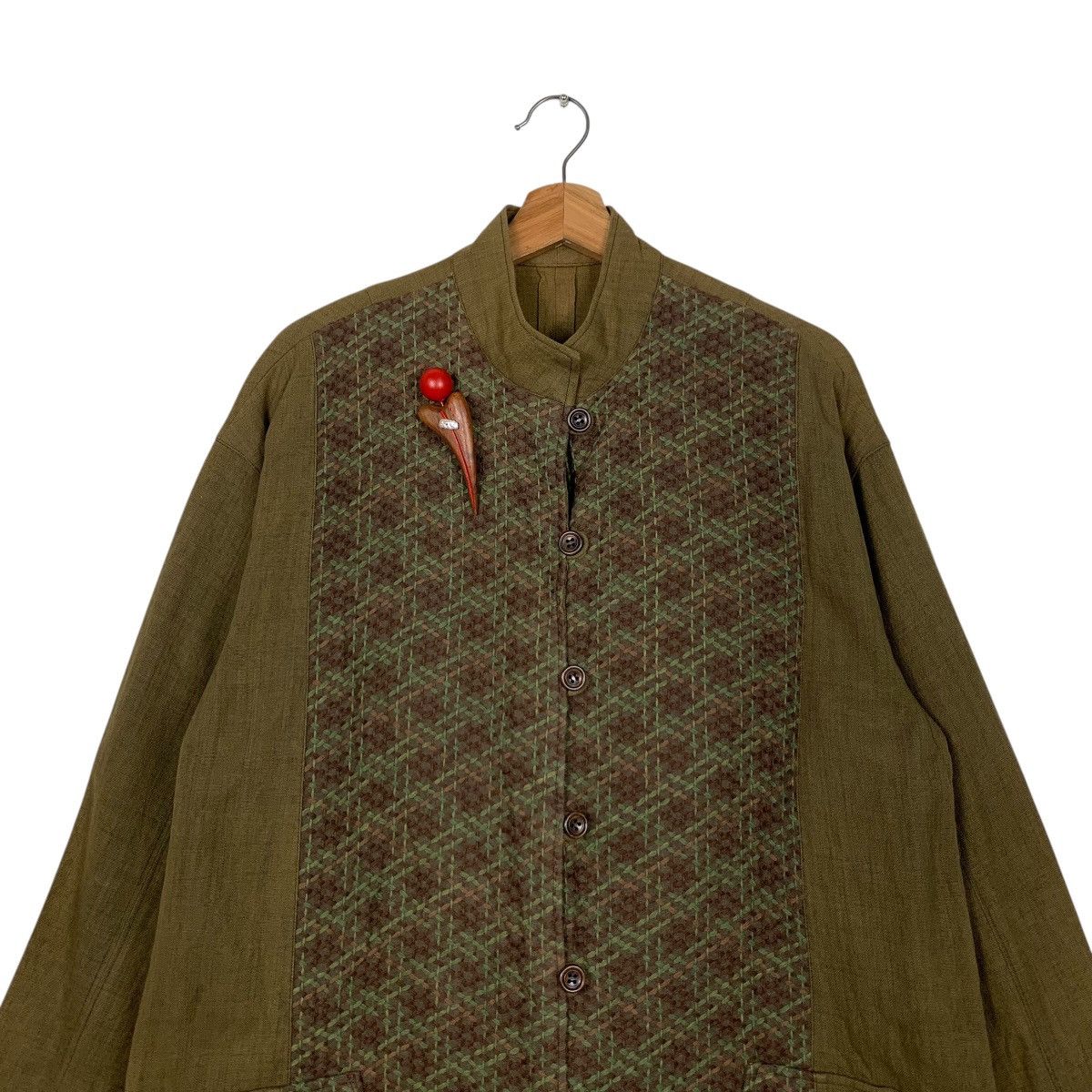 Handmade Vintage Handmade Jacket #2128-C93 Size US L / EU 52-54 / 3 - 2 Thumbnail