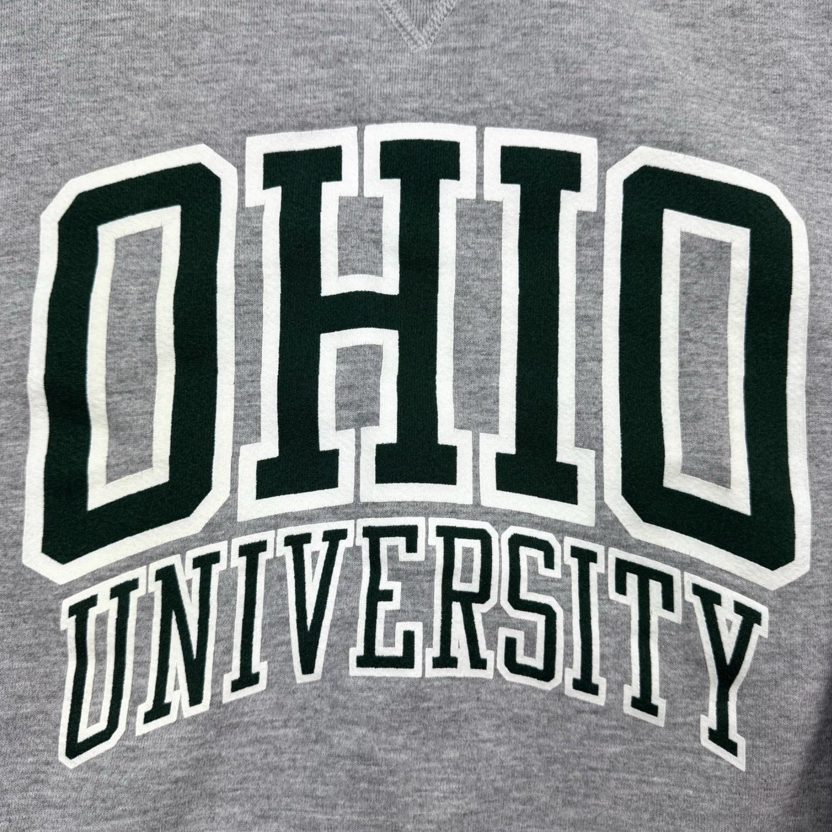 Russell Athletic VINTAGE Russell Athletic Ohio University Sweatshirt Adult XL Gray Big Logo 90s College Sports Mens Size US XL / EU 56 / 4 - 3 Thumbnail