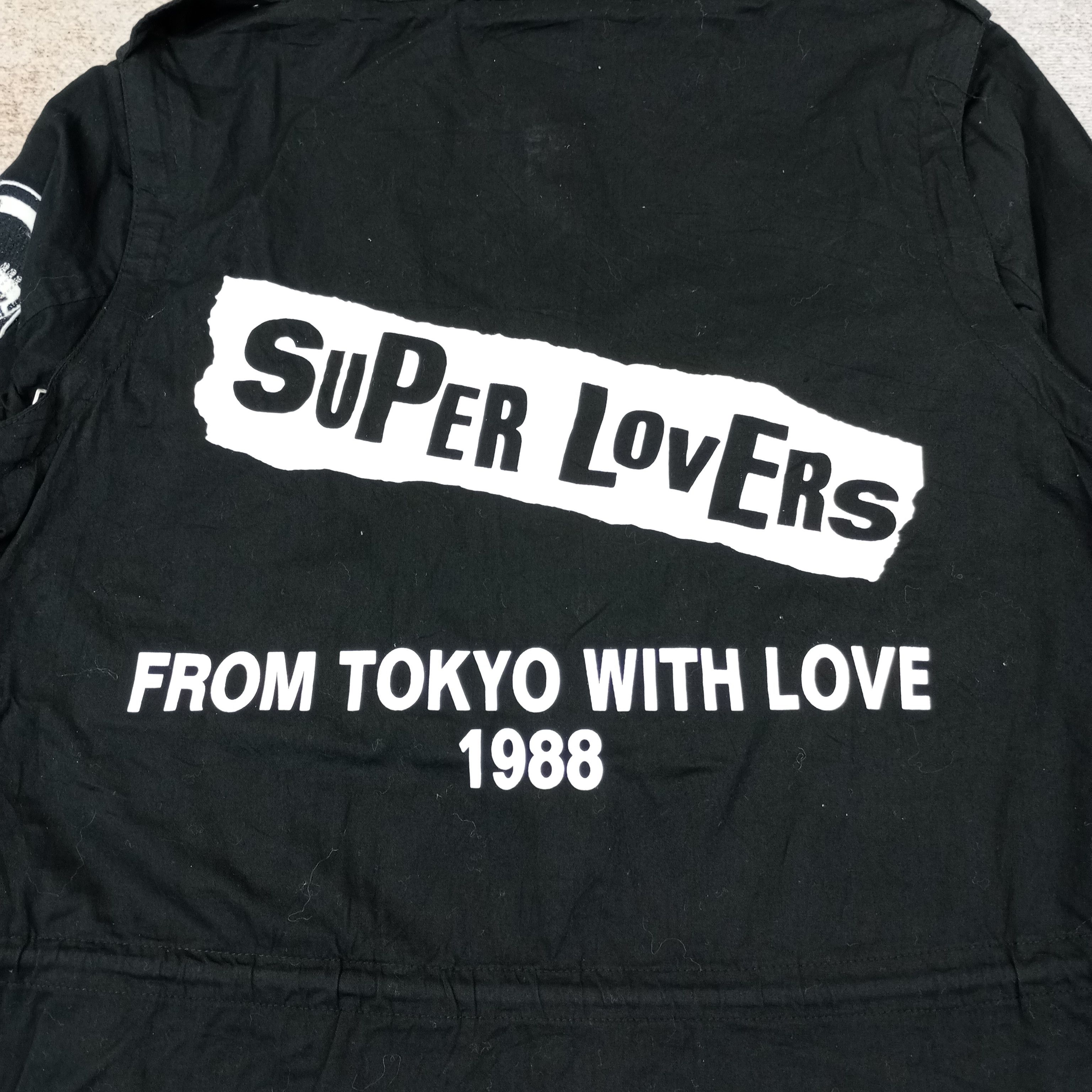Japanese Brand Super Lovers From Tokyo With Love 1988 Jacket c234n6 Size US S / EU 44-46 / 1 - 2 Thumbnail