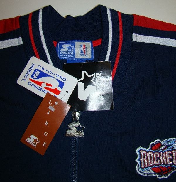 NBA × Starter × Vintage Houston Rockets nba Barkley Drexler Olajuwon Starter shirt M Size US M / EU 48-50 / 2 - 2 Thumbnail