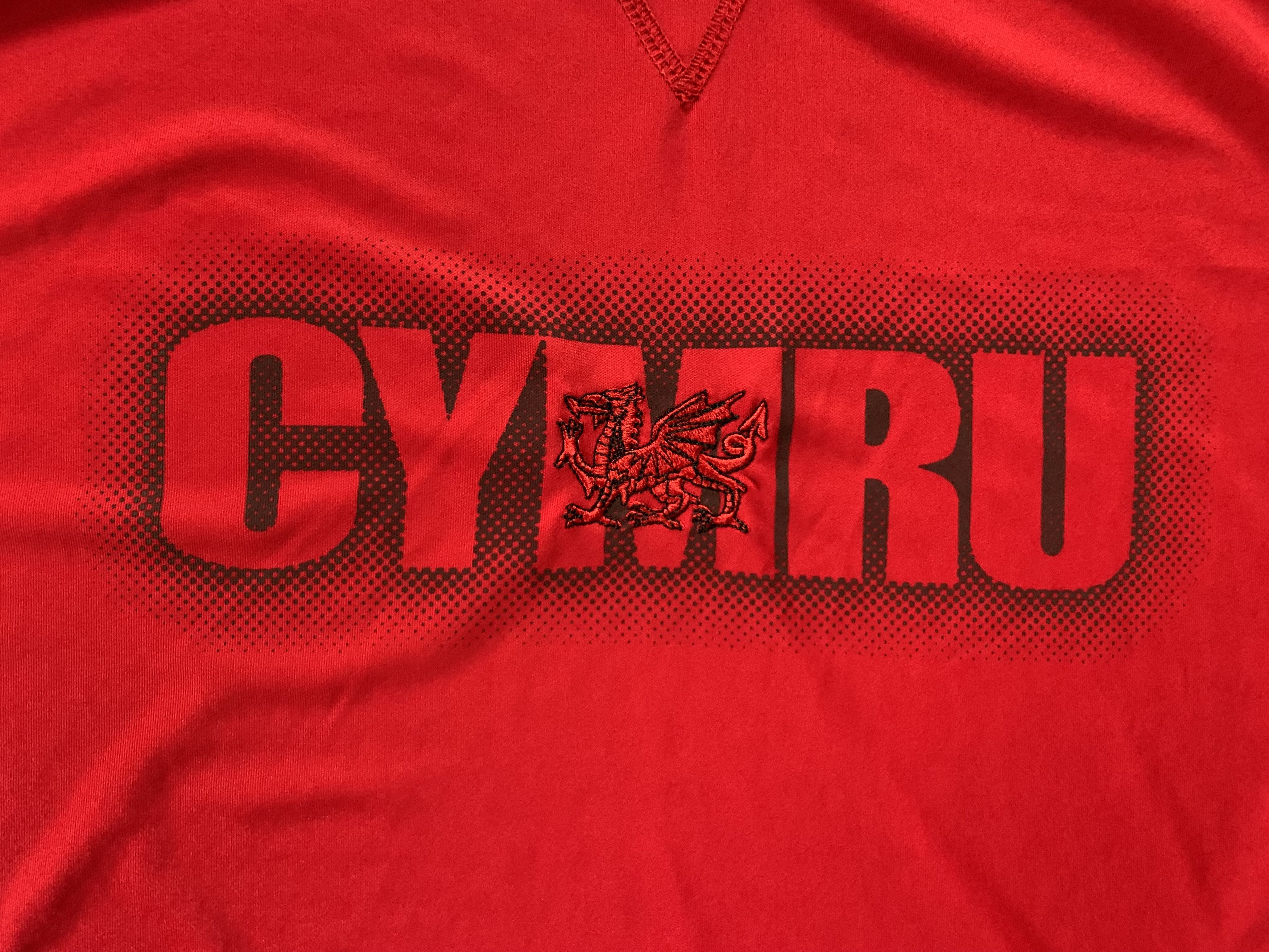 Vintage Cymru Wales Manav Rugby Printed T Shirt Size US XXL / EU 58 / 5 - 5 Thumbnail