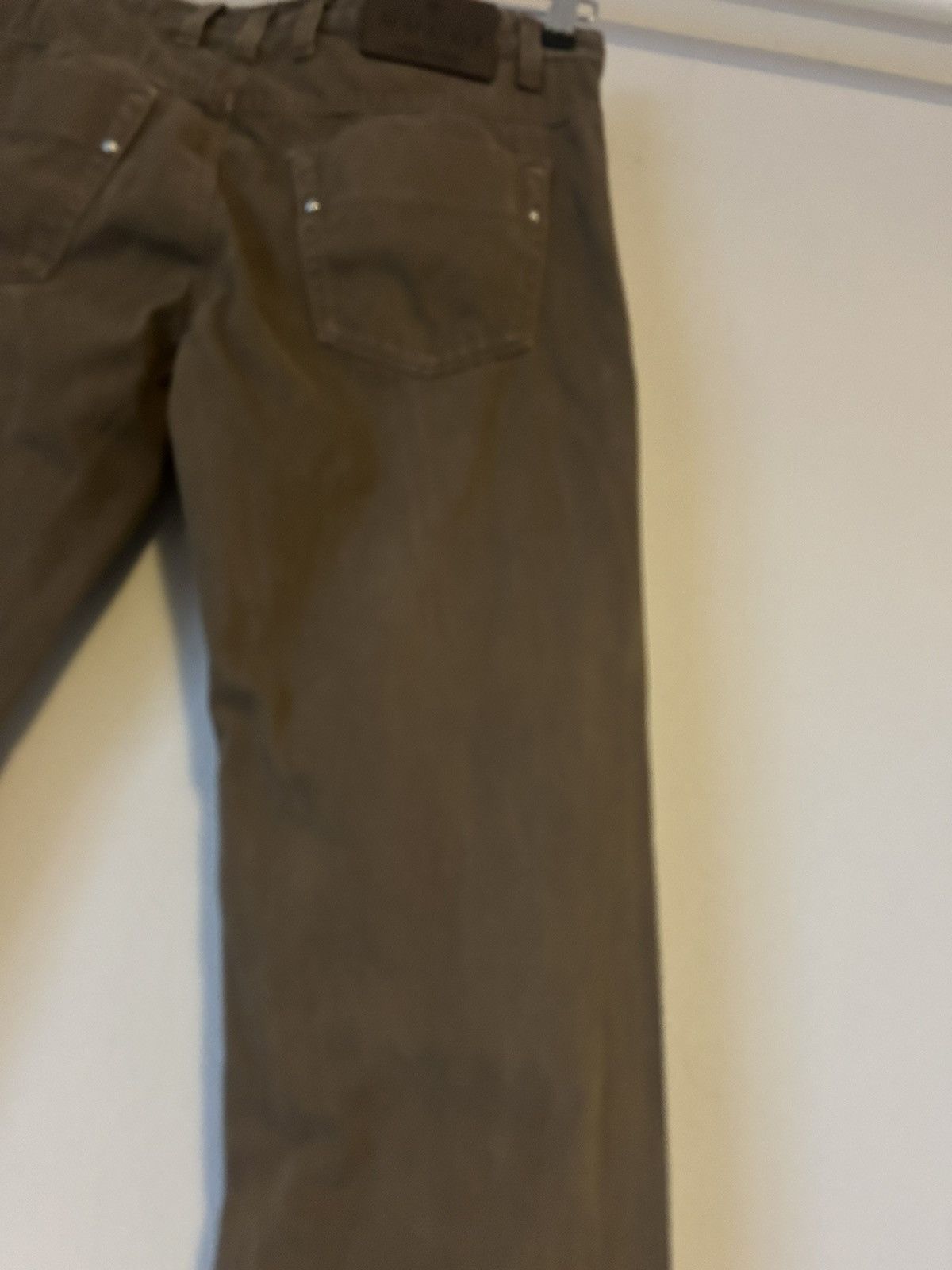 Gucci Gucci Olive-Brown Skinny Cotton Jeans Size US 30 / EU 46 - 13 Thumbnail