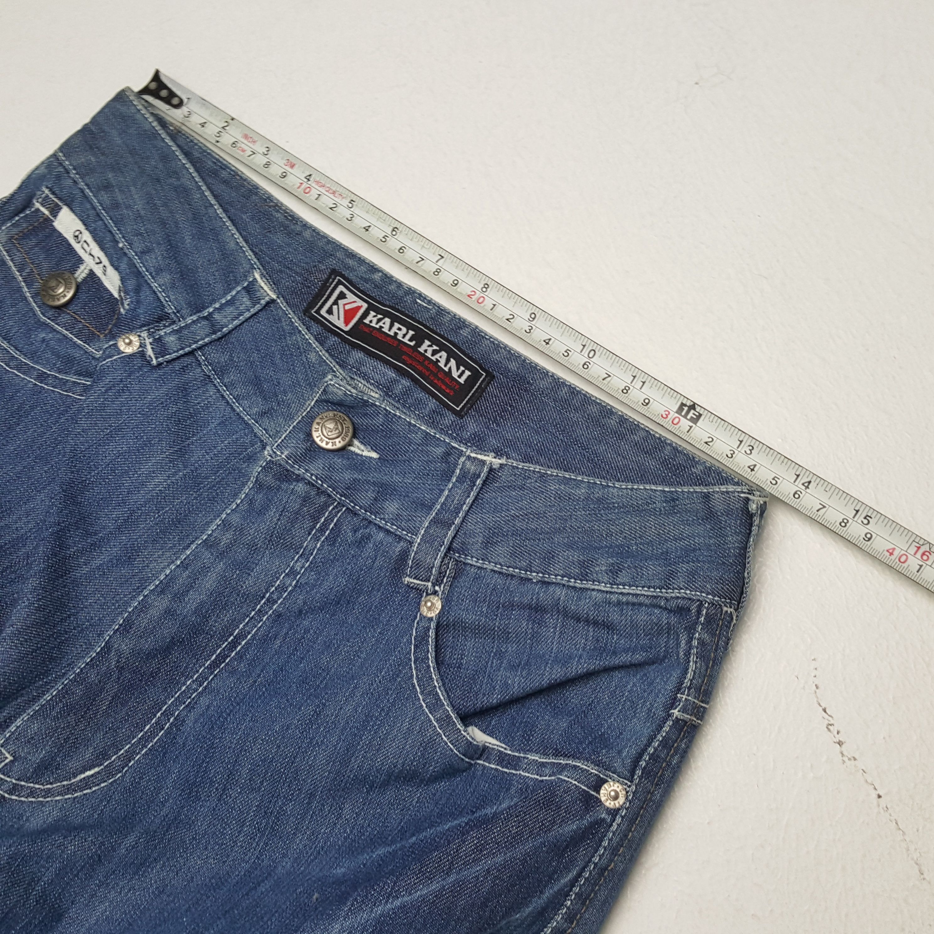 Karl Kani × Vintage KARL KANI Streetwear Skateboard Style Jeans Size US 27 - 7 Thumbnail