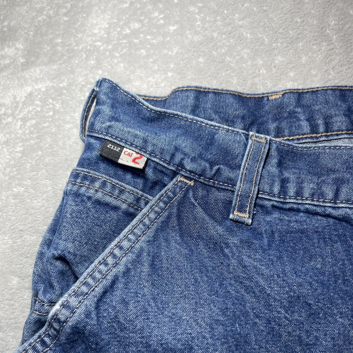 Carhartt Vintage 90s Carhartt Flame Resistant Jeans Mens 46x32 FR Size US 44 / EU 60 - 6 Thumbnail