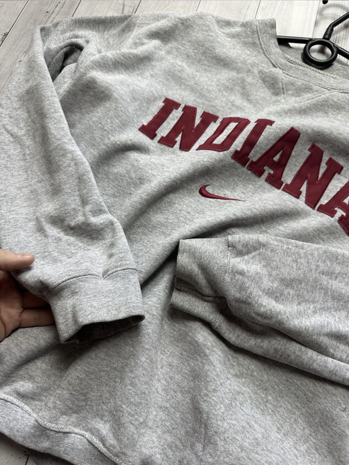 Vintage Vintage Nike Indiana sweatshirt logo size Women's M/L Size L / US 10 / IT 46 - 5 Thumbnail
