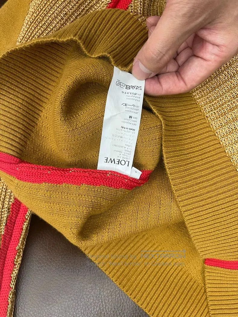 Loewe Loewe Men's Shiny Knit Sweater . Size US M / EU 48-50 / 2 - 6 Thumbnail