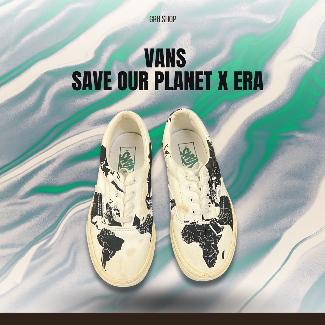 Vans Vans Save Our Planet X Era Low-Top Shoes Size 5.5 US Men / 7 Size US 5.5 / IT 35.5 - 1 Thumbnail