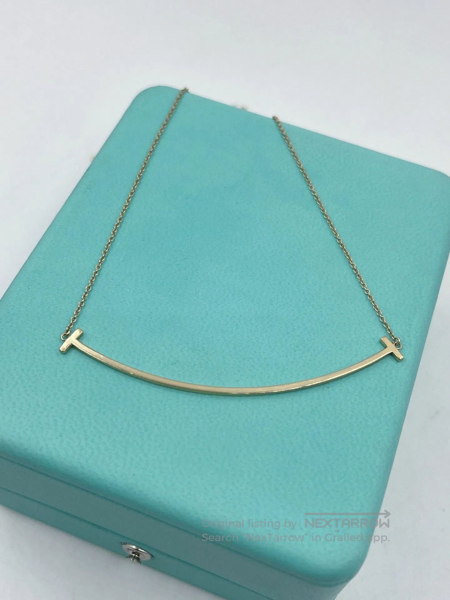 Tiffany & Co. Tiffany T Smile Large Pendant Necklace. Size ONE SIZE - 2 Thumbnail