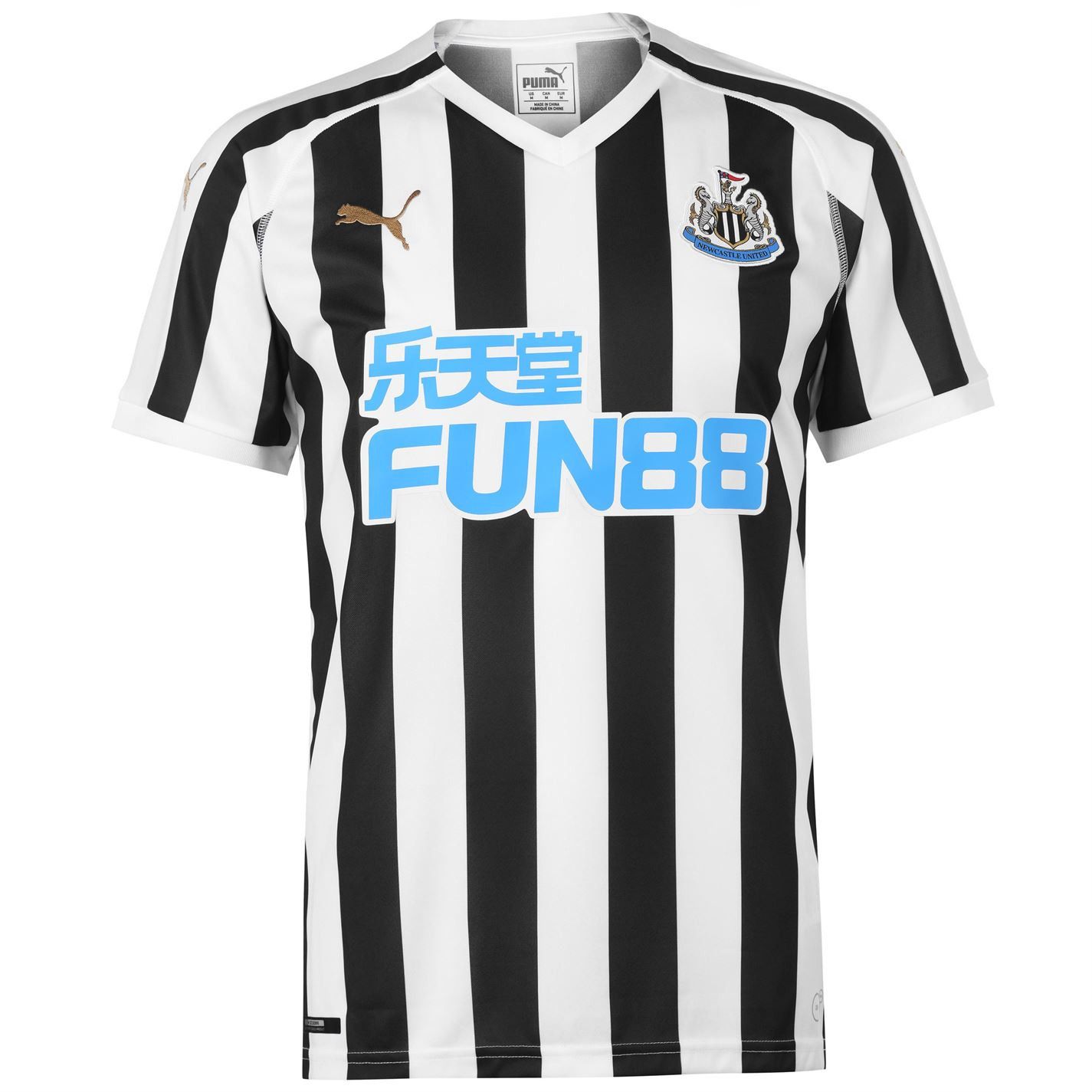 Puma Newcastle United Home 2018-19 Football Shirt Soccer Sz M Size US M / EU 48-50 / 2 - 1 Thumbnail