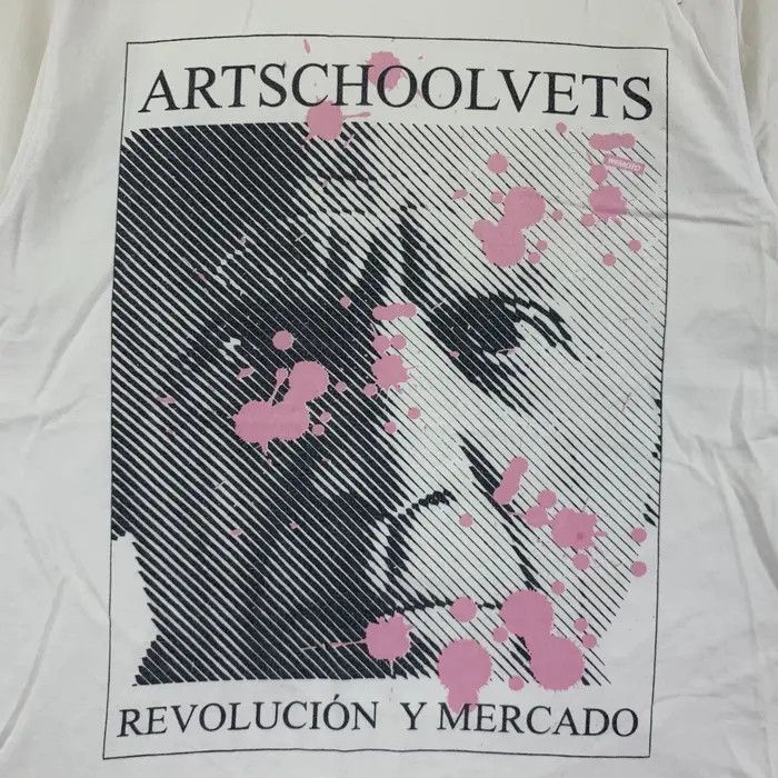 Wemoto ART SCHOOL VETS Revolution & Market Fotofolio Punk Tee Shirt Size US M / EU 48-50 / 2 - 3 Thumbnail