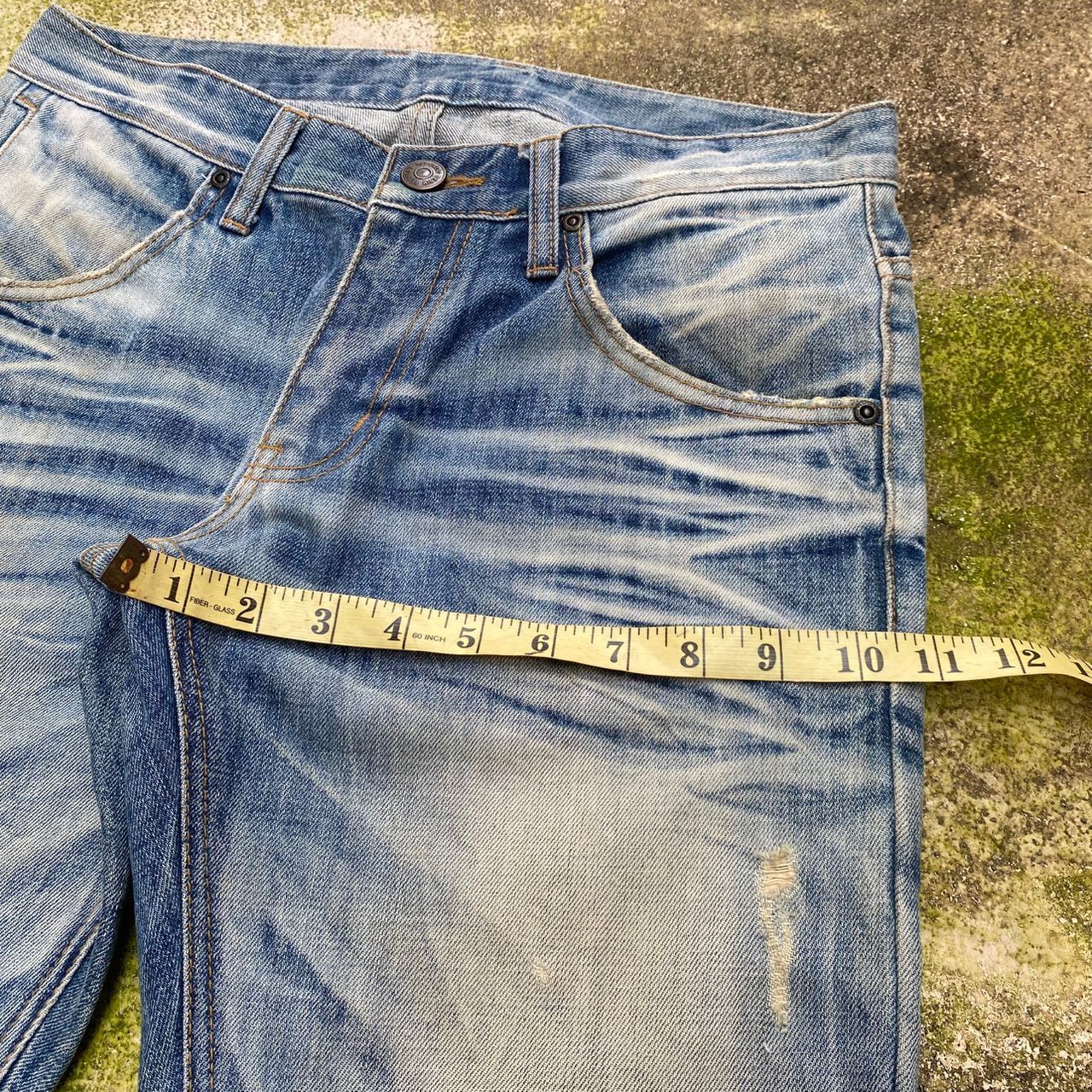 Japanese Brand Vintage Improves People Republic Distressed Denim Size US 32 / EU 48 - 4 Thumbnail