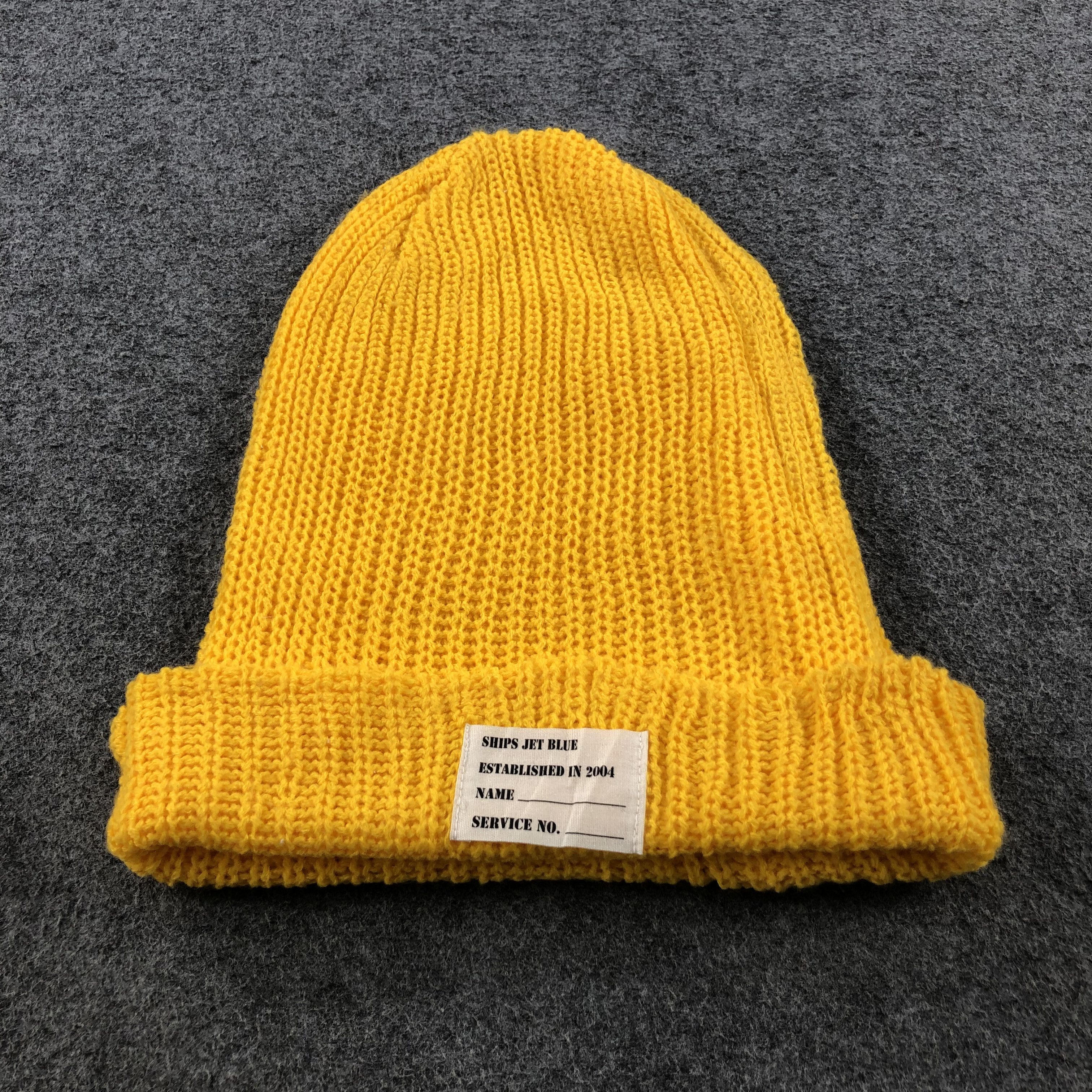 Ships Jet Blue Ships Jet Blue Beanie Snowcap Snow Hat B72 Size ONE SIZE - 1 Thumbnail
