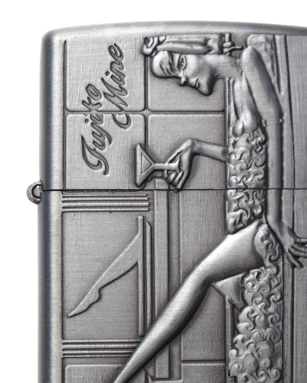 Vintage 2001 LUPIN THE 3RD FUJIKO MINE ENGRAVED METAL LIGHTER Size ONE SIZE - 2 Thumbnail
