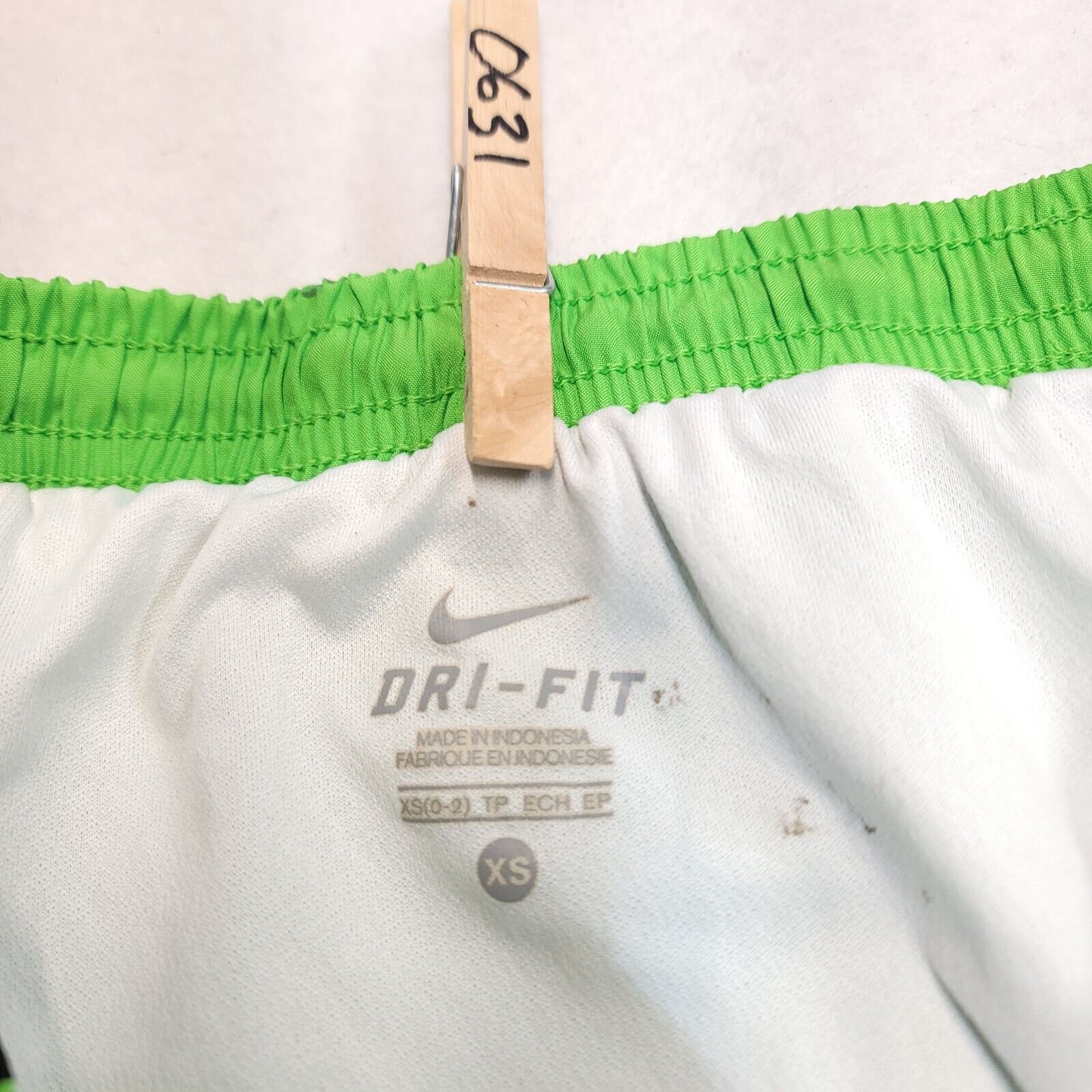 Nike Nike Dri-Fit Athletic Running Shorts Womens Size XS Green Size 26" / US 2 / IT 38 - 5 Thumbnail