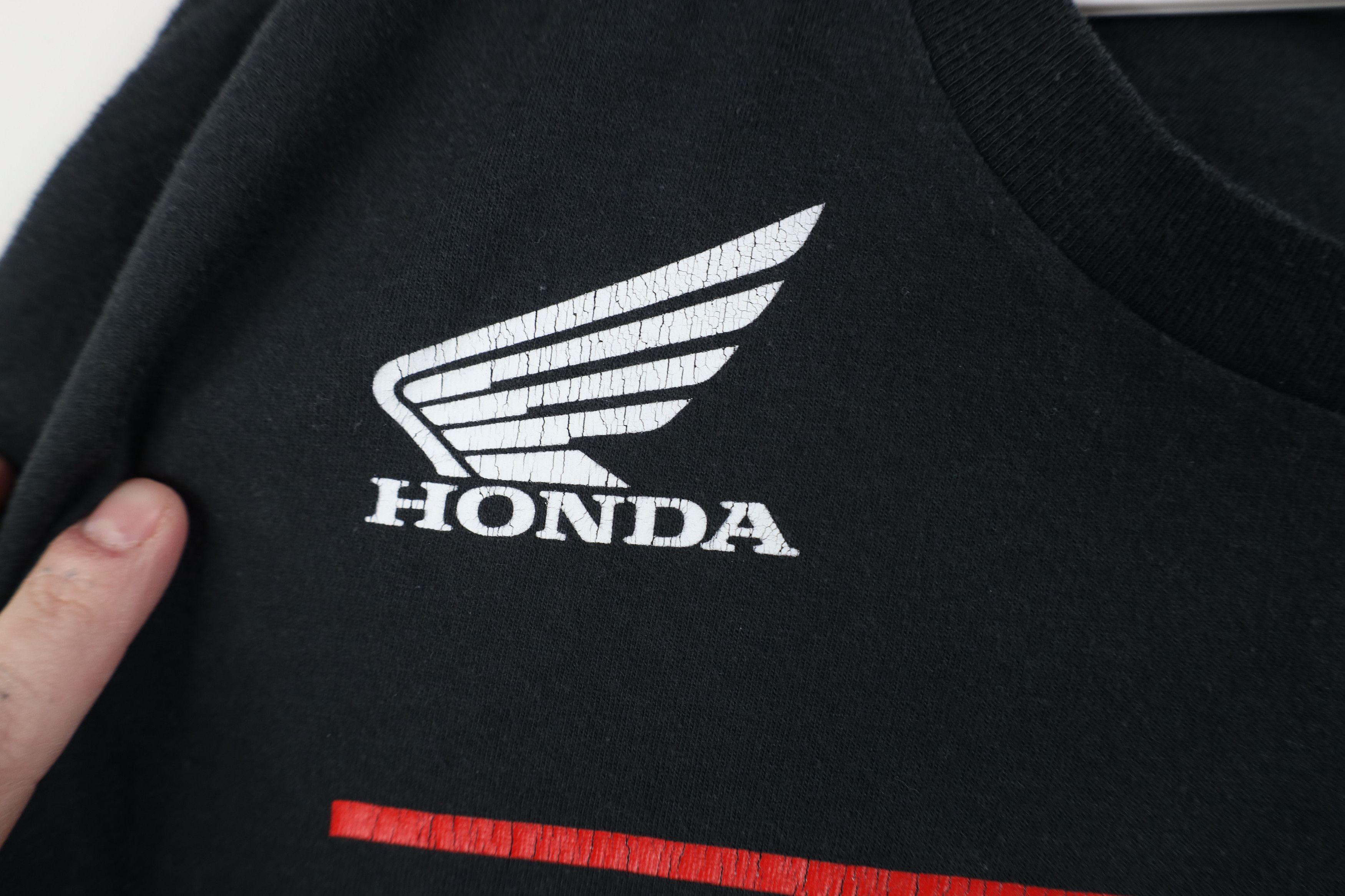 Fox Racing Vintage Y2K Fox Racing x Honda Racing Short Sleeve T-Shirt Size US XXL / EU 58 / 5 - 6 Thumbnail