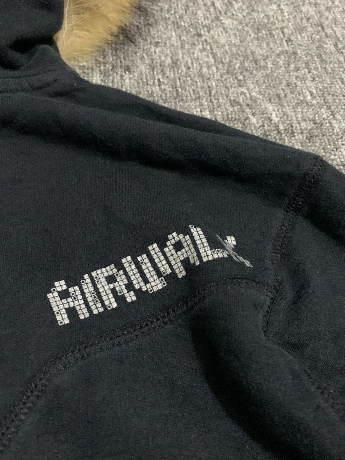 If Six Was Nine Airwalk Skate Black Faux Fur Hoodie Size US L / EU 52-54 / 3 - 9 Thumbnail