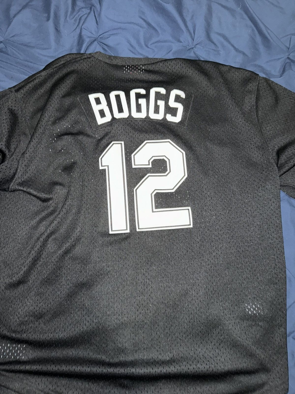 Mitchell & Ness × Vintage Mitchell & Ness 1998 MLB Tampa Bay Devil Rays Wade Boggs #12 Size US XXL / EU 58 / 5 - 10 Thumbnail