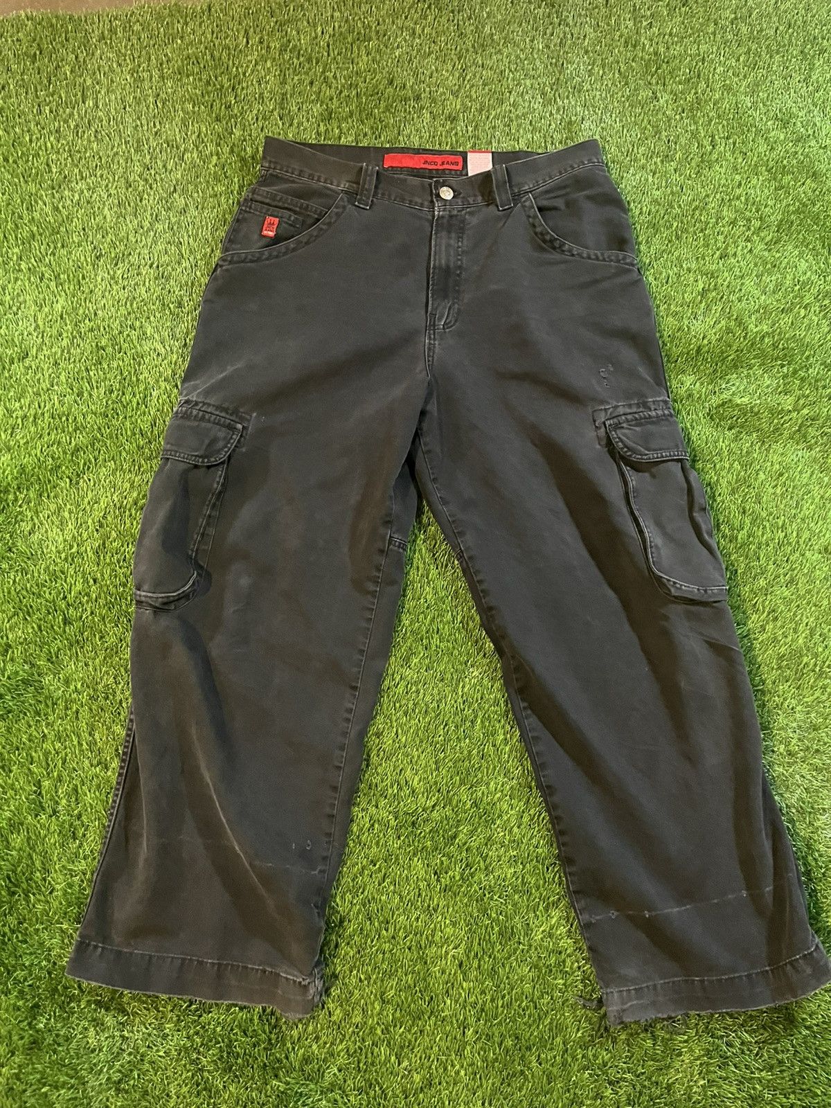 JNCO JNCO Cargo Pants With Skull Size US 36 / EU 52 - 3 Thumbnail