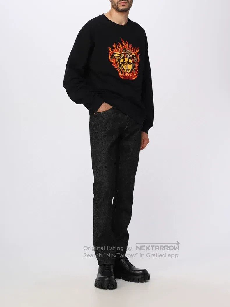 Versace Versace Flame avatar sweatshirt Size US S / EU 44-46 / 1 - 8 Thumbnail