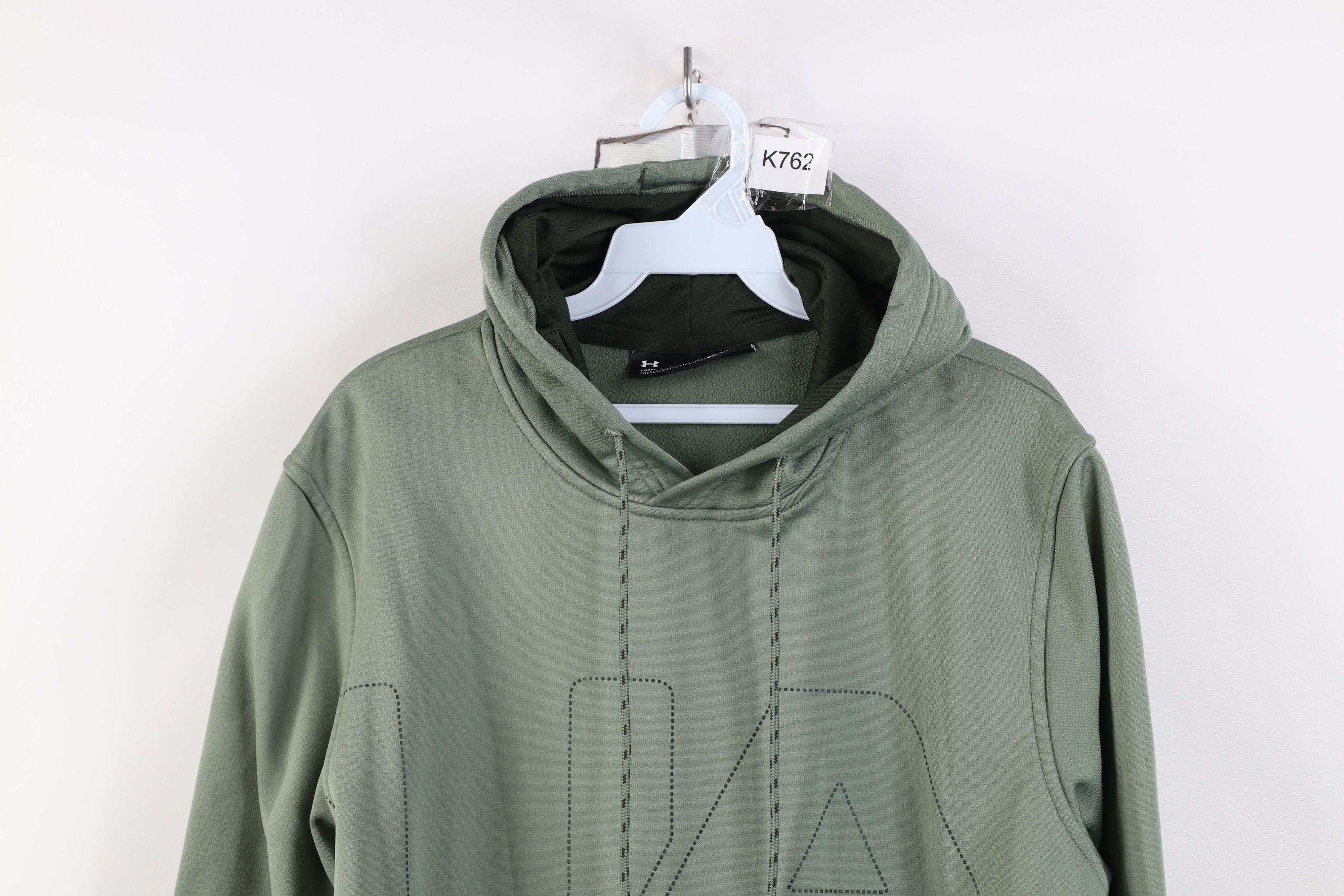 Under Armour Under Armour Fit ColdGear Big Logo Hoodie Sweatshirt Green Size US L / EU 52-54 / 3 - 2 Thumbnail