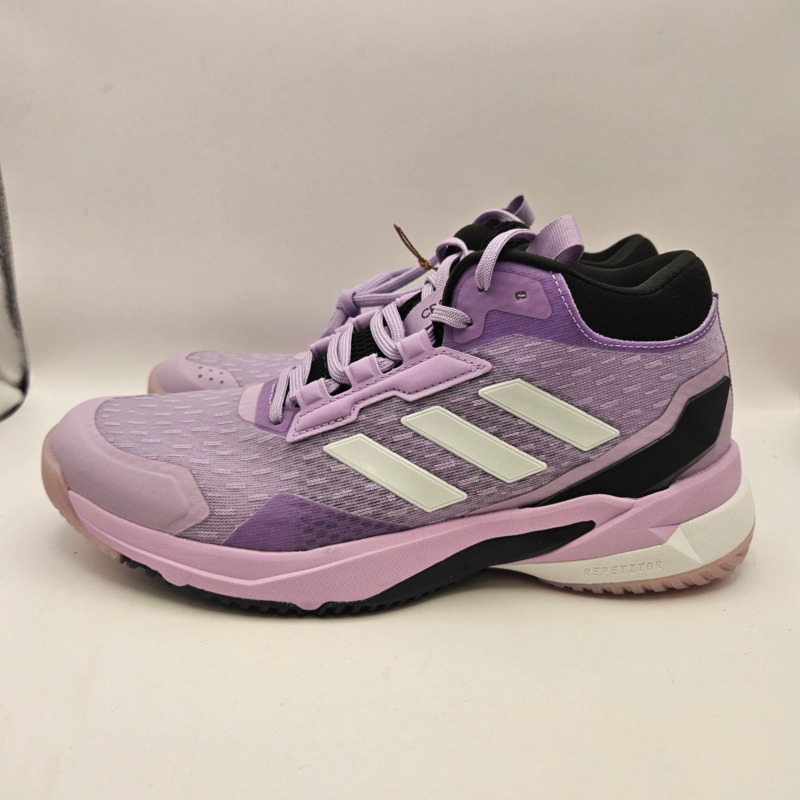 Adidas ADIDAS WOMEN'S 7.5 CRAZYFLIGHT 6 MID PURPLE INDOOR VOLLEYBAL Size US 7.5 / IT 37.5 - 2 Thumbnail
