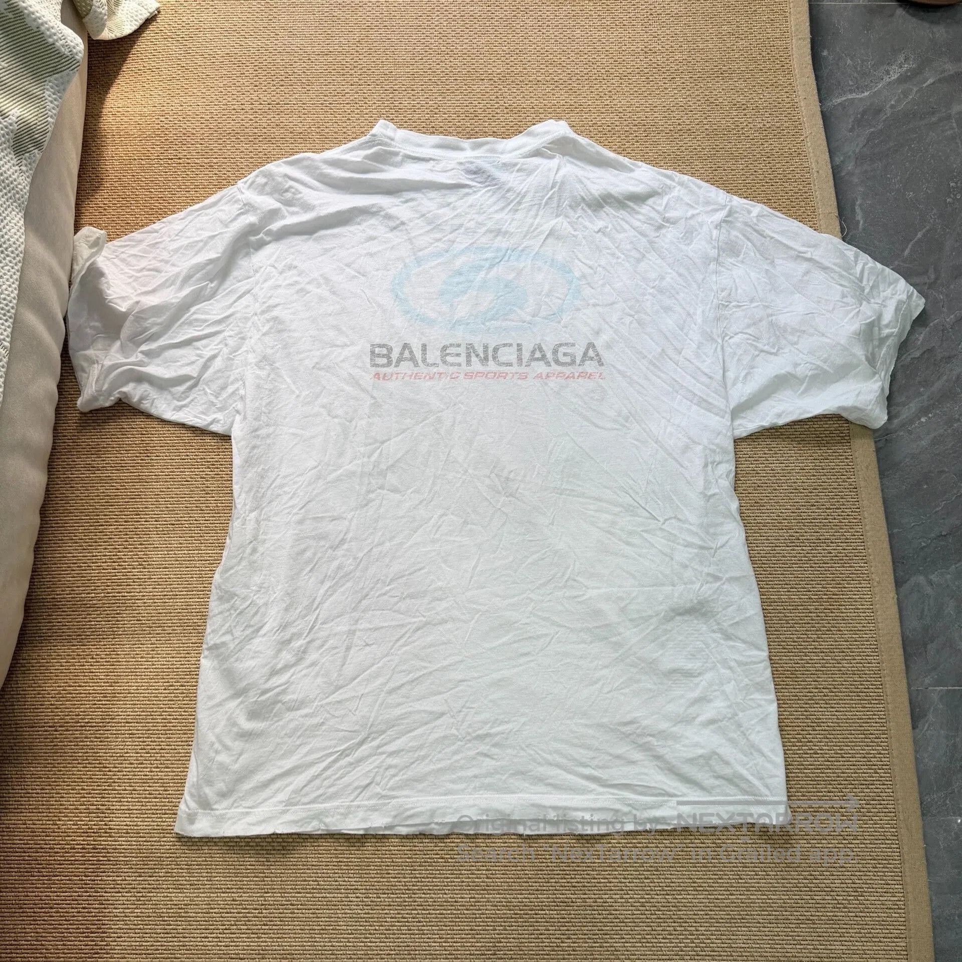 Balenciaga Balenciaga Vintage White Short Sleeve T-Shirt. Size US S / EU 44-46 / 1 - 2 Thumbnail