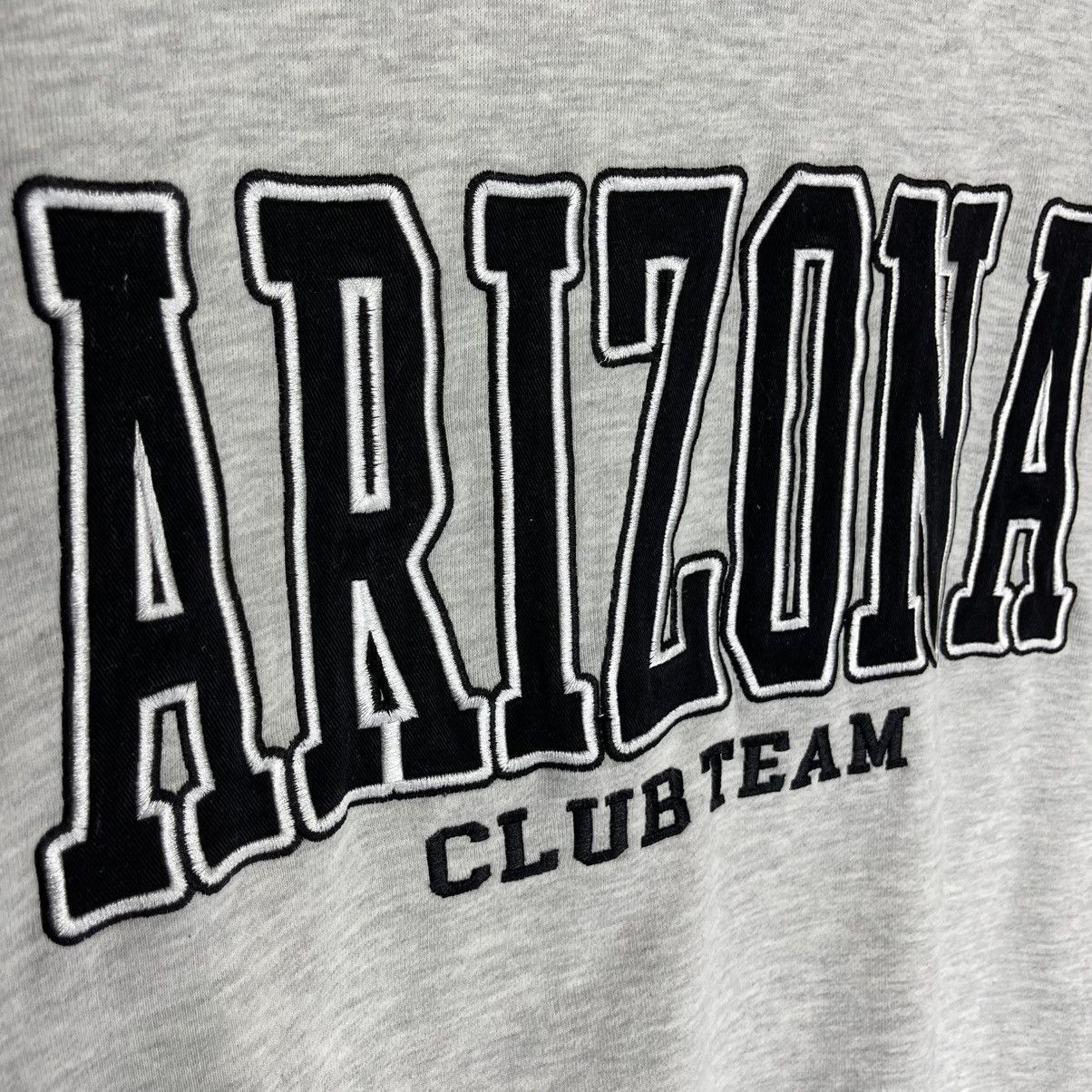 Vintage Arizona Club Team Crewneck Sweatshirt Grey Size M Size US M / EU 48-50 / 2 - 4 Thumbnail