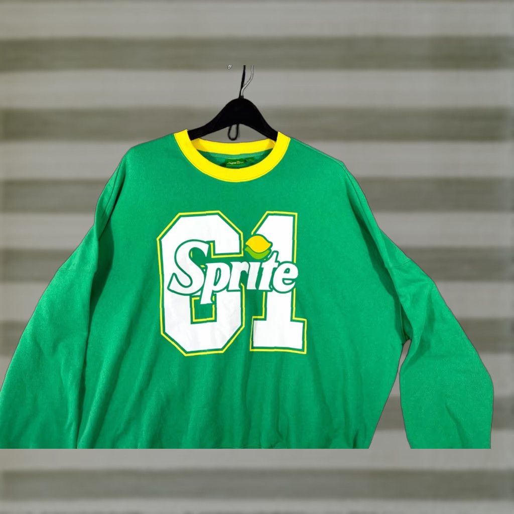 Esprit Sprite Sweatshirt Womens XL Green Fleece Oversized Crew Neck Pullover Logo Shirt Women's XL Green Fleece Logo Pullover Sweatshirt Size XL / US 12-14 / IT 48-50 - 1 Thumbnail