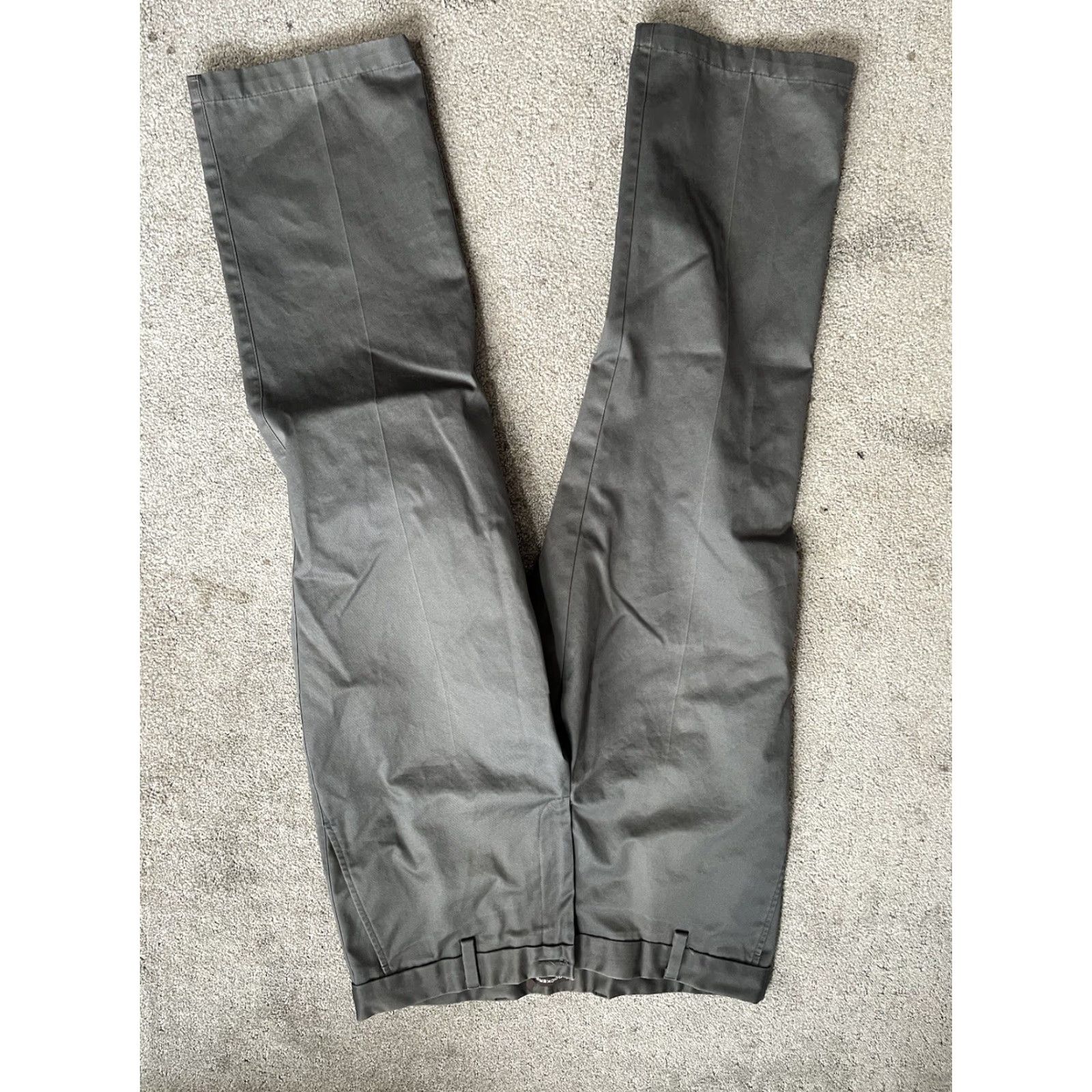 Banana Republic VINTAGE Banana Republic Gray Capri Corduroy Womens Capris 10 Y2K Retro Cotton Blend Corduroy Capri Shoes? Size ONE SIZE - 4 Thumbnail