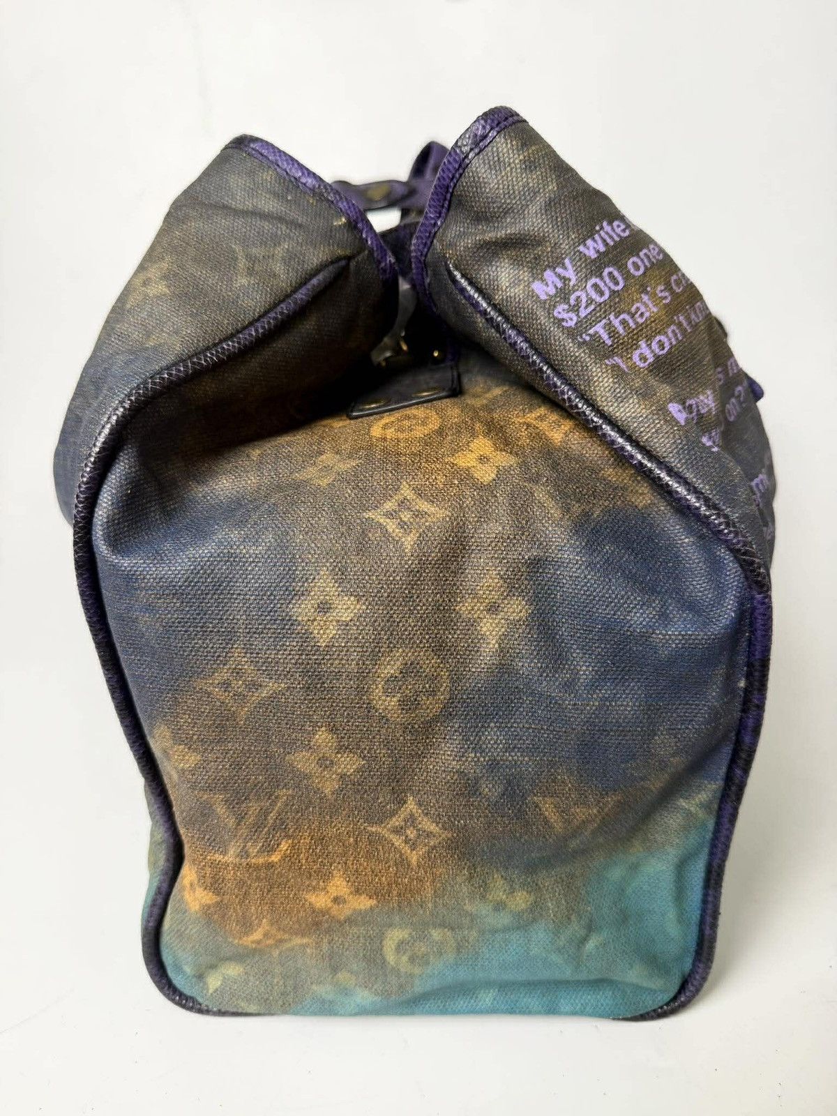 Louis Vuitton Louis Vuitton Richards Prince L.E Heartbreak Jokes Tote Bag Size ONE SIZE - 5 Thumbnail