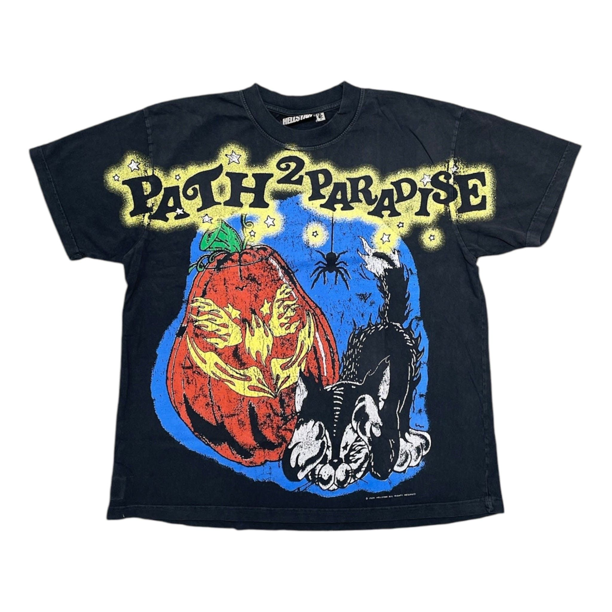 HELLSTAR 1996 P2P Short Sleeve Tee Shirt Black Size US L / EU 52-54 / 3 - 1 Thumbnail