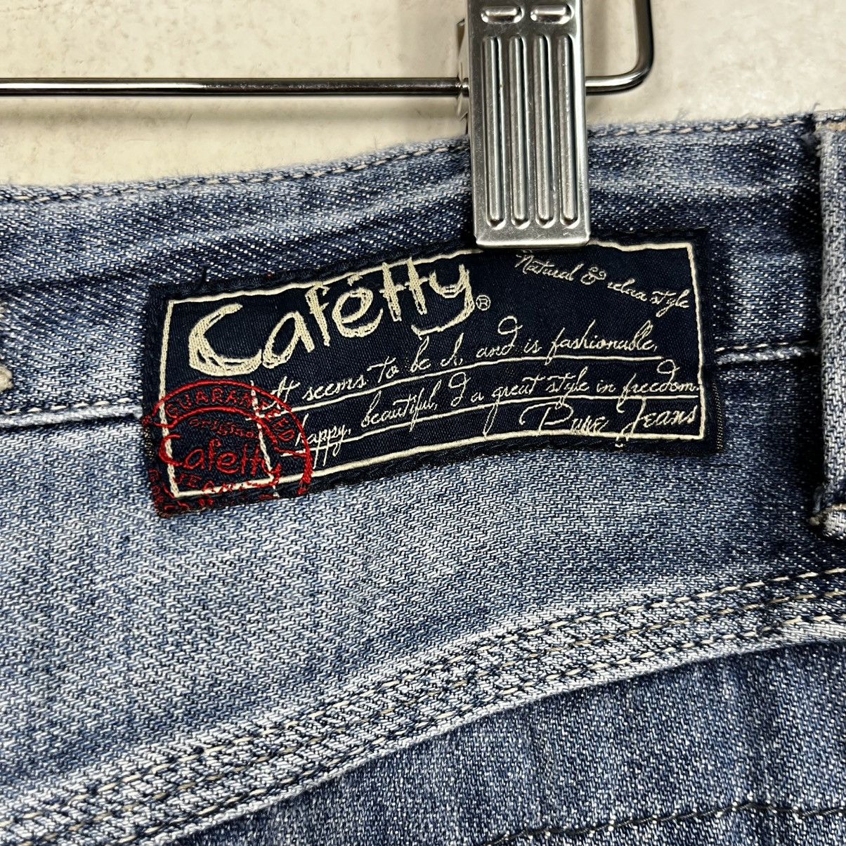 Japanese Brand Vintage Caffety Jeans Denim Size 32" / US 10 / IT 46 - 19 Thumbnail