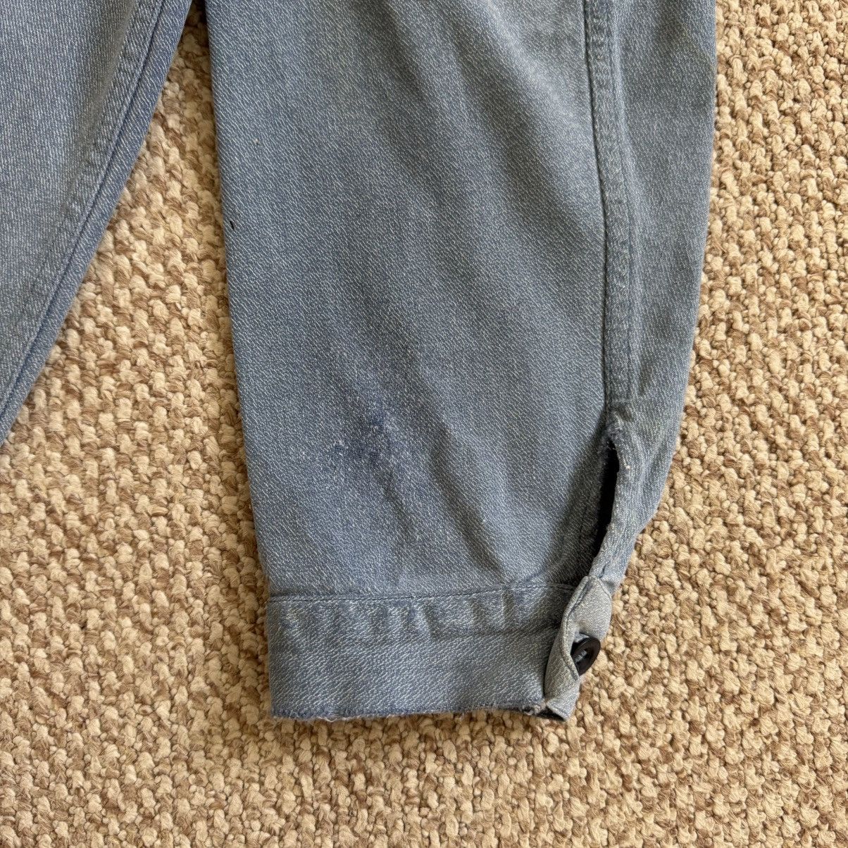Le Laboureur French vintage sun faded repaired works jacket Size US L / EU 52-54 / 3 - 20 Thumbnail