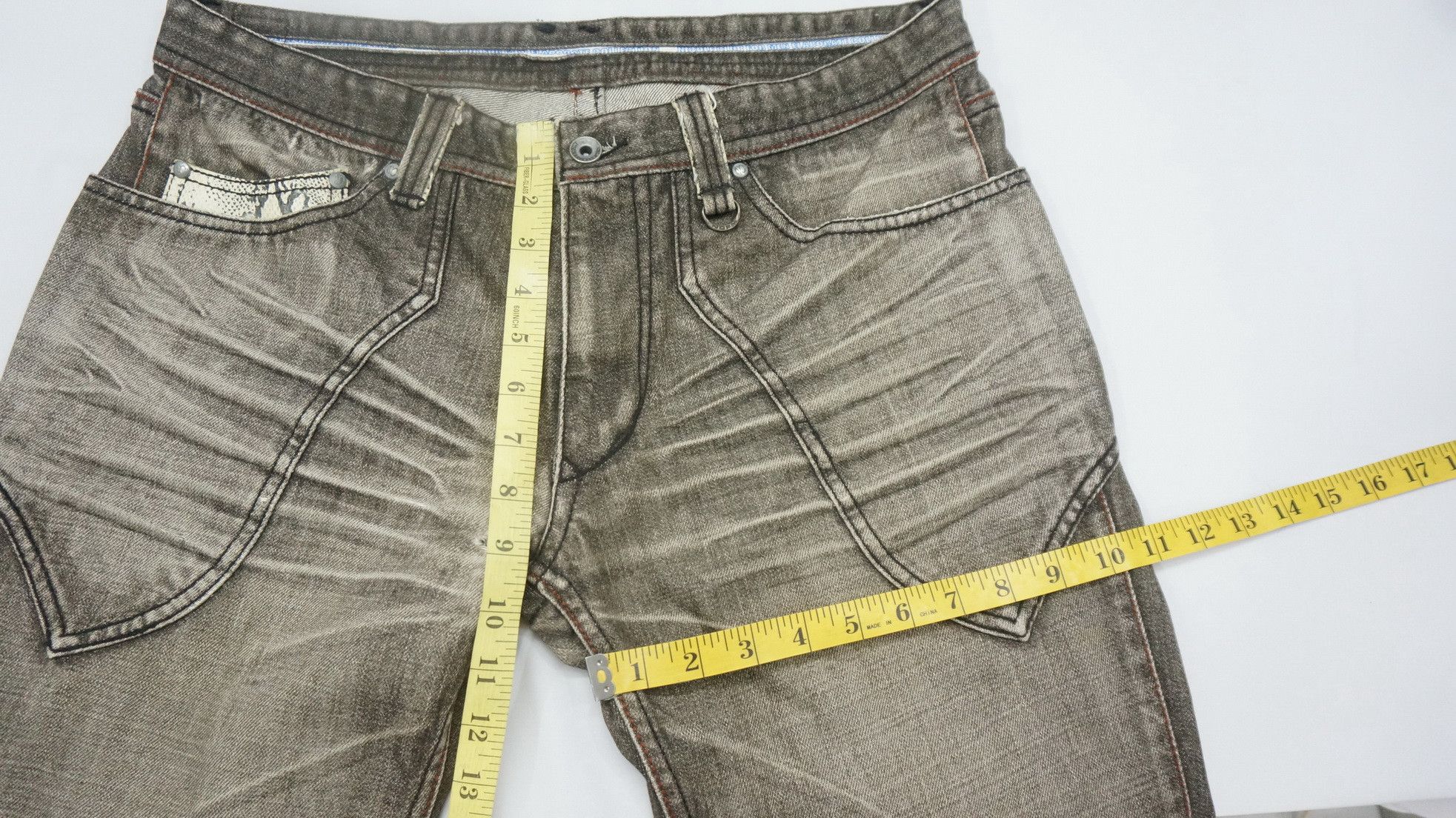 Nicole Club Vintage NICOLE CLUB FOR MEN Distressed Denim Size US 33 - 10 Thumbnail