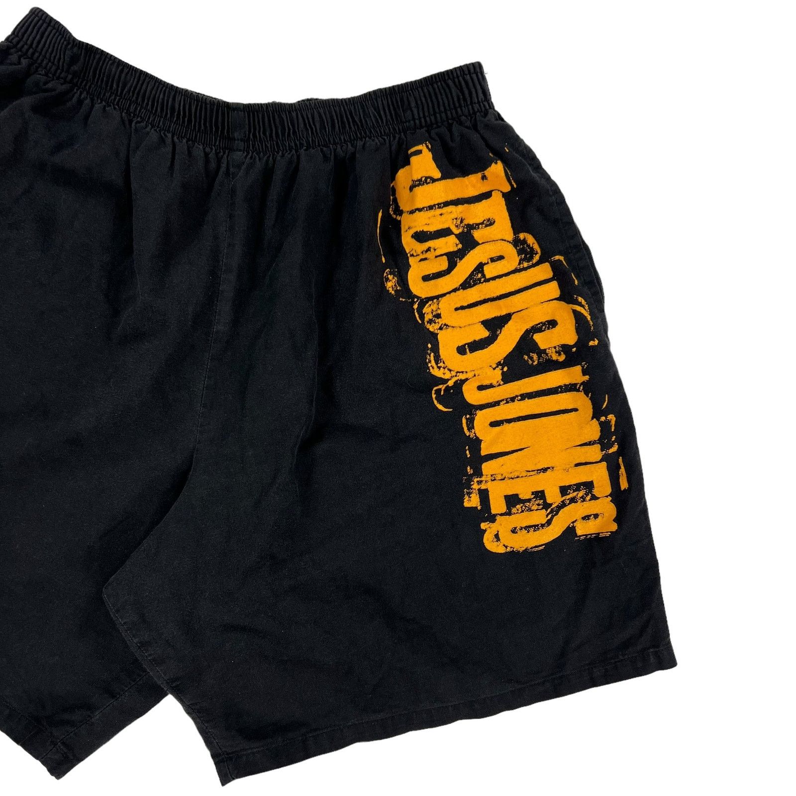 Band Tees × Vintage Vintage 90s Jesus Jones ? Band shorts (L) Size US 26 / EU 42 - 2 Thumbnail