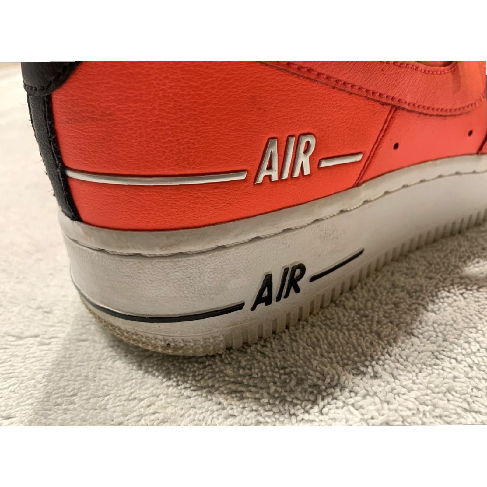 Nike Nike Air Force 1 '07 LV8 Red Men's Size 6.5 Basketball Sneaker Size US 7 / EU 40 - 4 Thumbnail