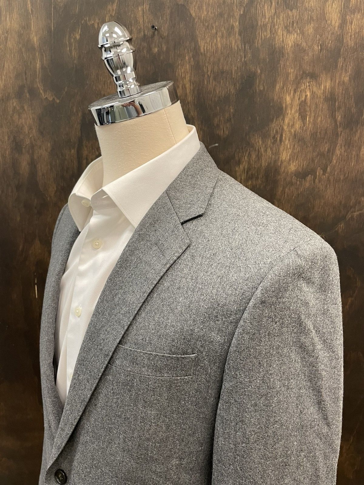 J.Crew Ludlow Italian Wool Flannel Jacket Size 42R - 2 Thumbnail