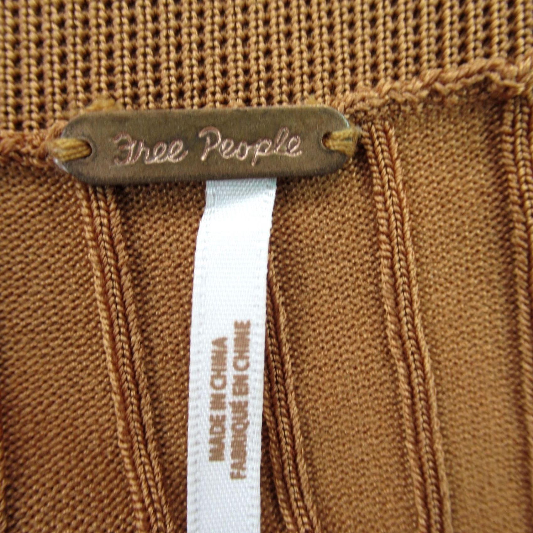 Free People Free People Skirt Womens XS Lightweight Outdoors Casual Orange Stripes Size 26" / US 2 / IT 38 - 4 Thumbnail