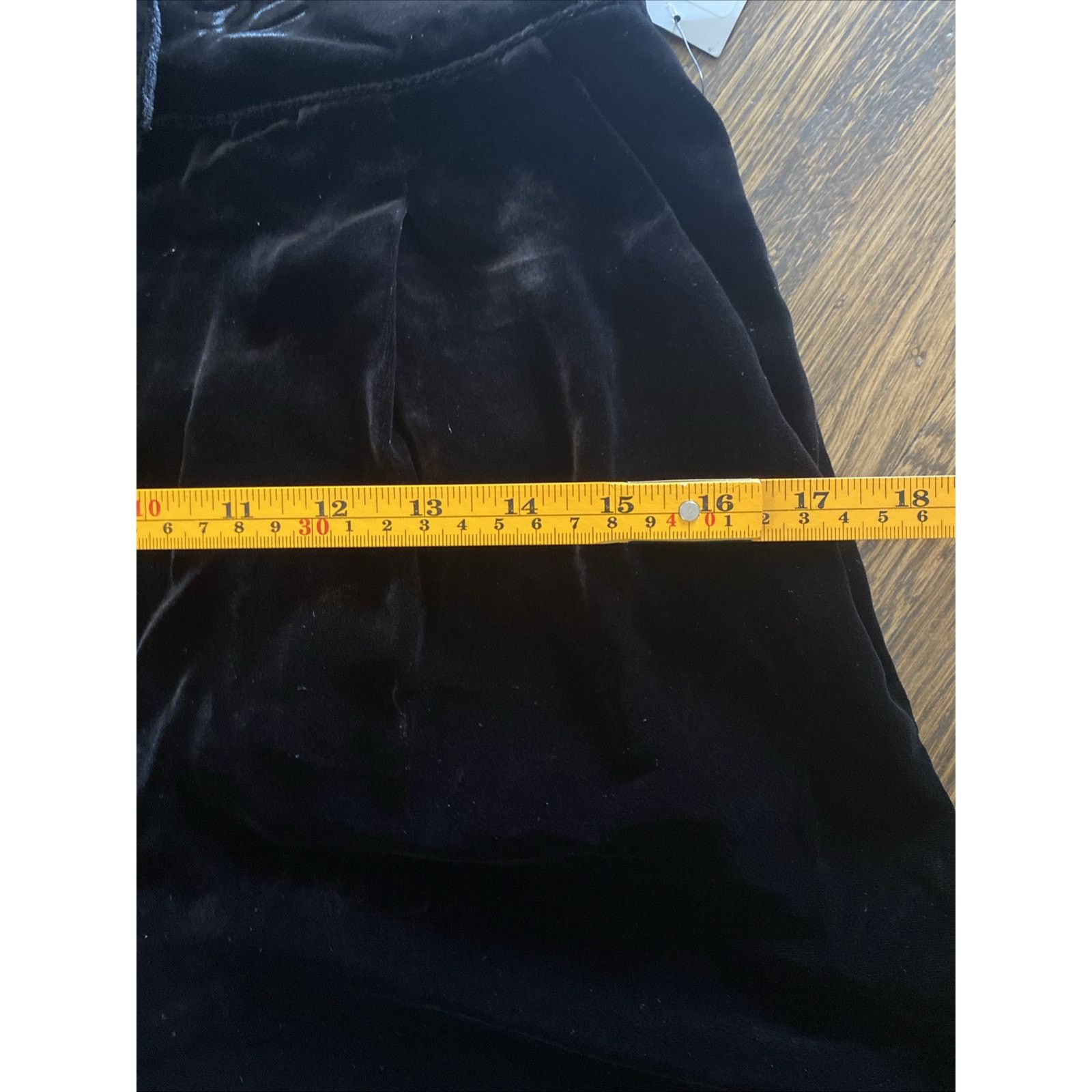 Joie Joie Farah High Waist Velvet Pants Women 4 Caviar Pockets Size 27" / US 4 / IT 40 - 8 Thumbnail