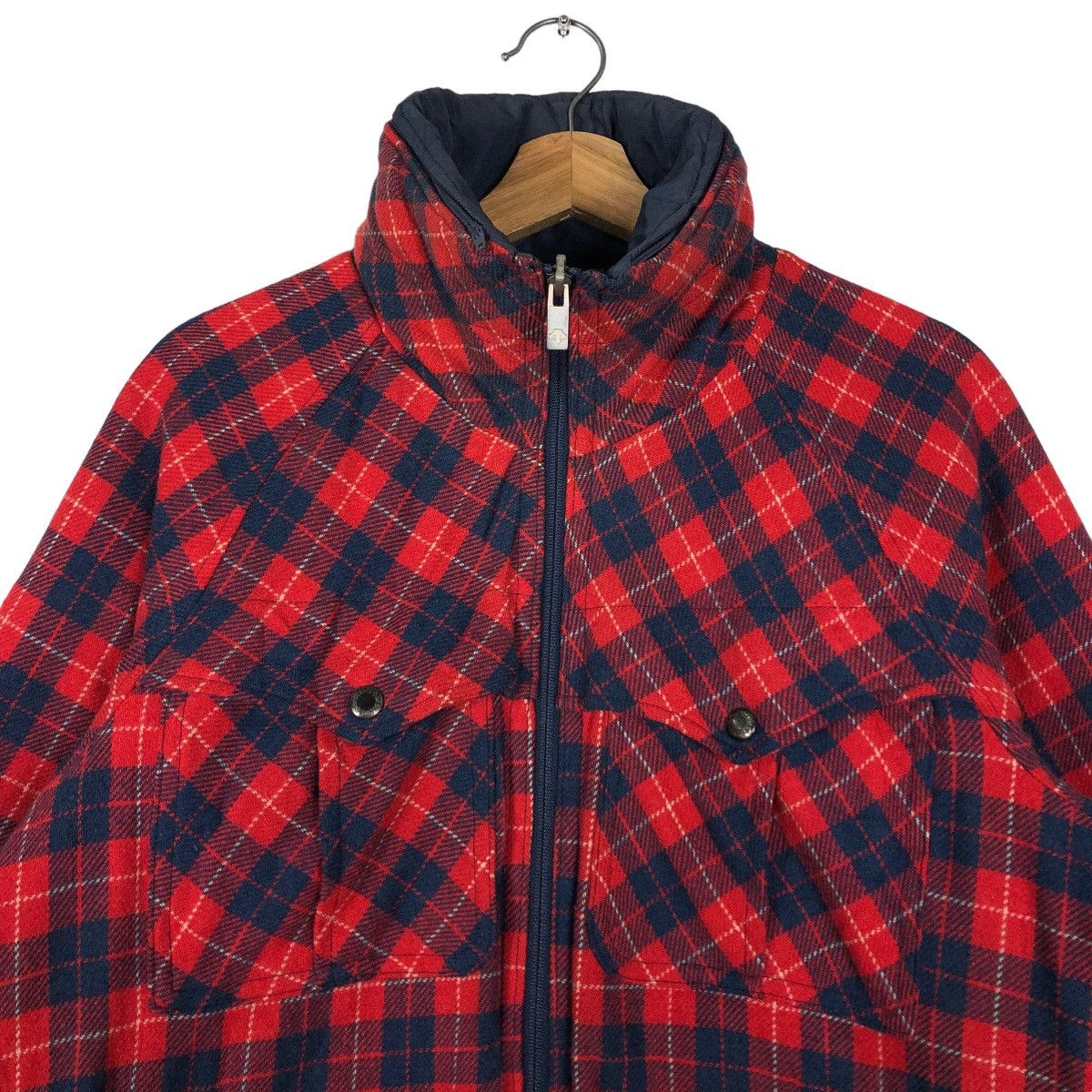 Descente 🔥90’s Vintage Reversible Bomber Jacket Descente Punk Design Size US M / EU 48-50 / 2 - 16 Thumbnail