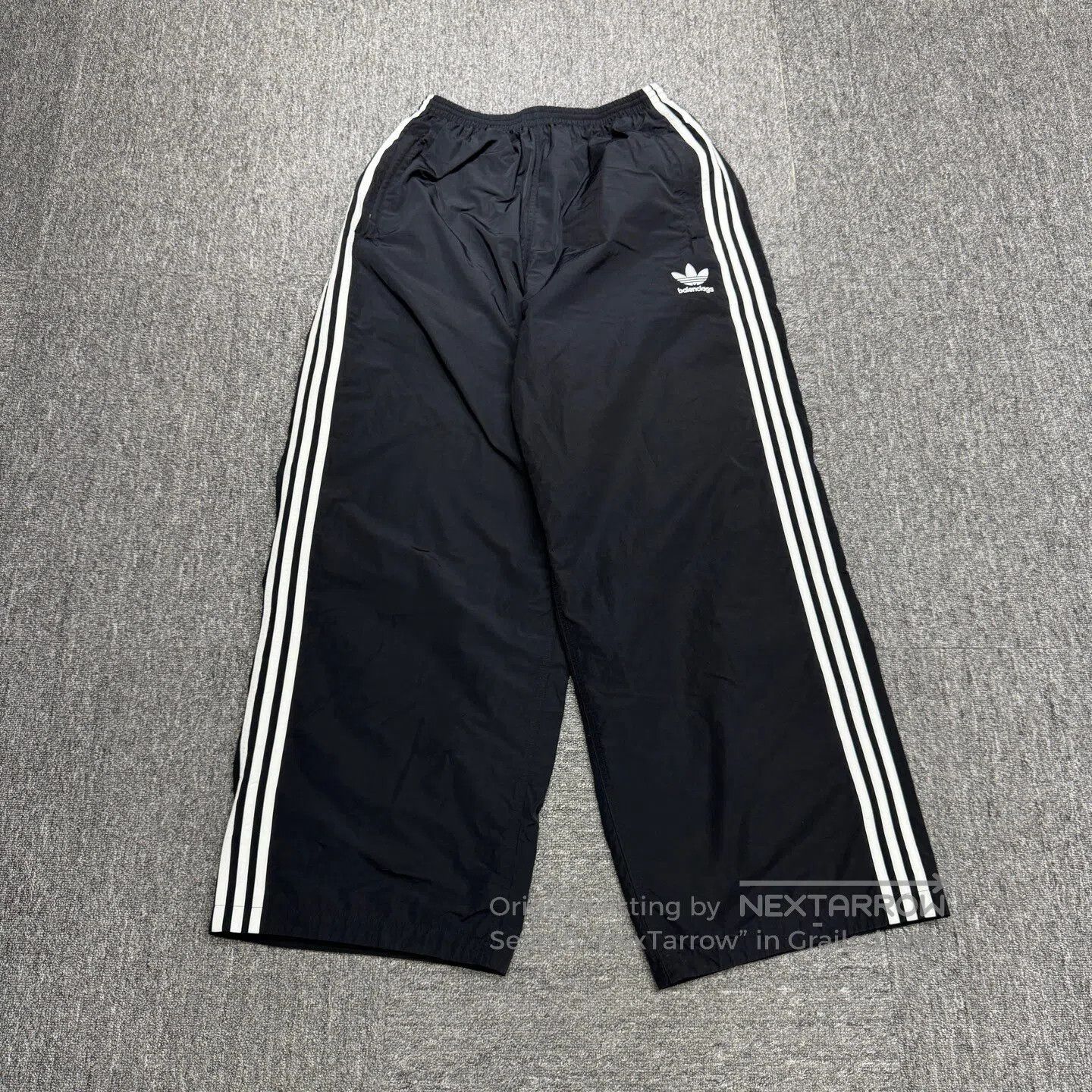 Balenciaga Balenciaga Adidas collaborative striped wide-leg casual pa Size US 28 / EU 44 - 1 Thumbnail