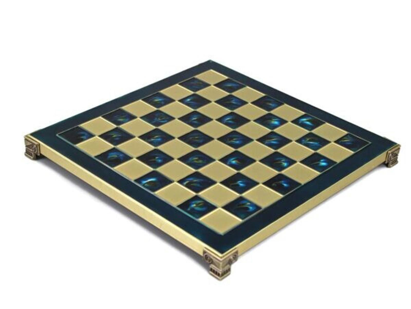 The Unbranded Brand Metal Blue board Game 13" Size ONE SIZE - 1 Thumbnail