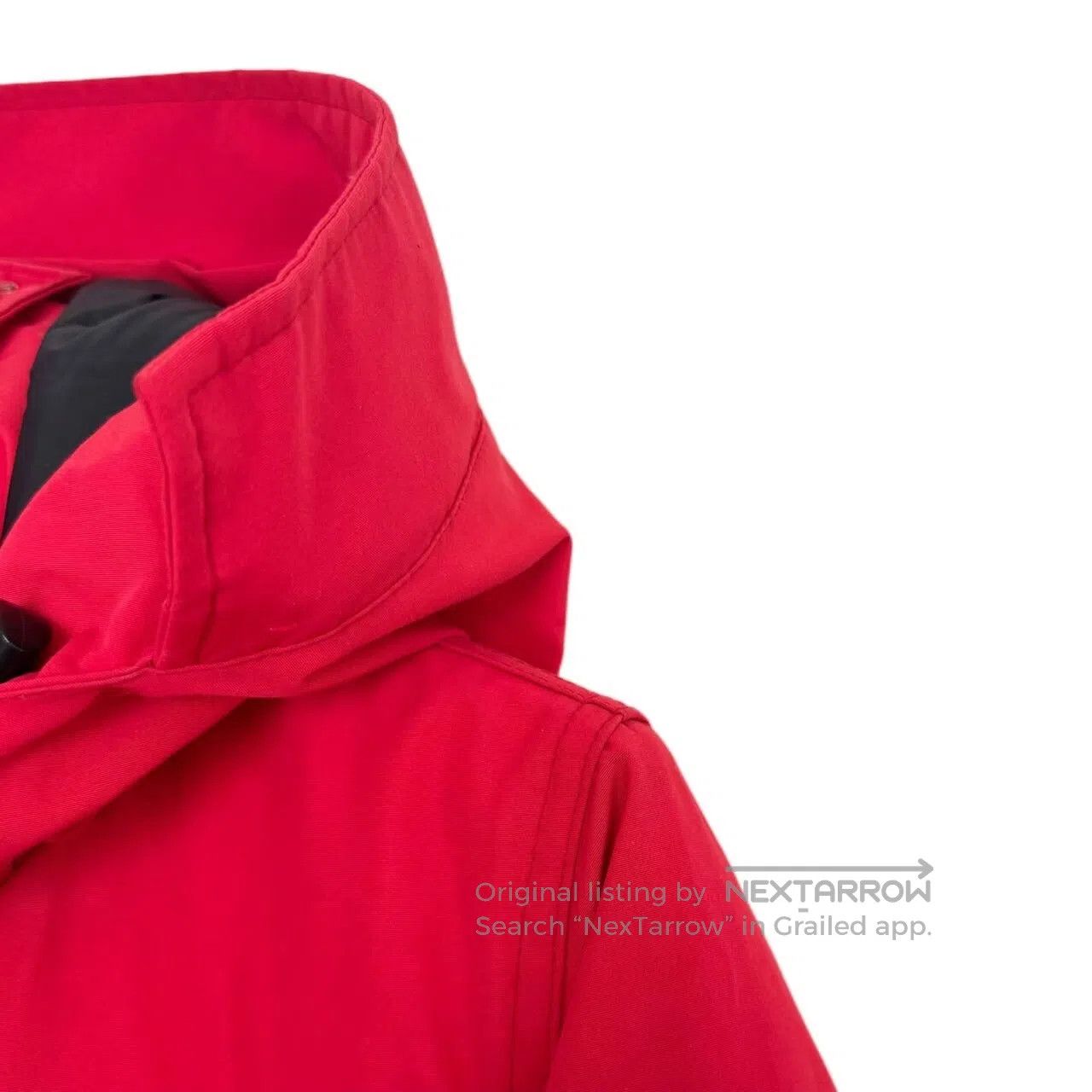 Canada Goose Canada Goose Red logo printed hooded long-sleeve down jack Size US S / EU 44-46 / 1 - 3 Thumbnail