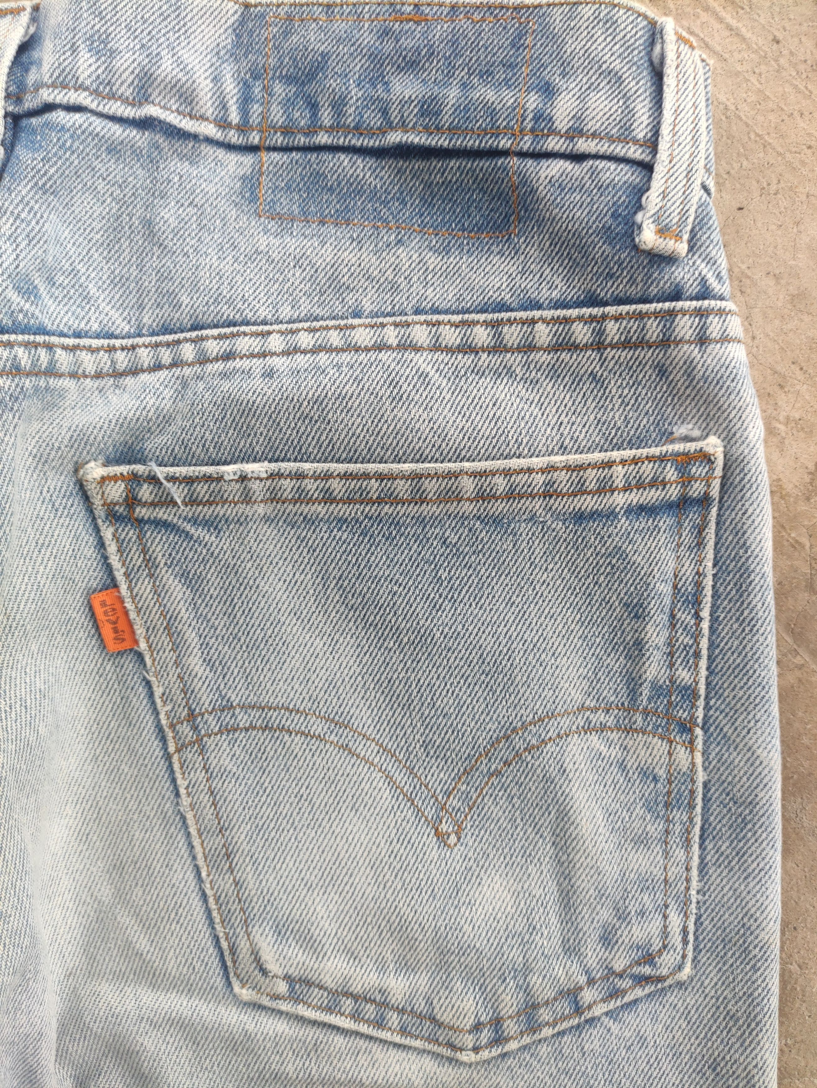 Levi's Vintage Levis Flare Jean Distressed Faded Denim Pants Size US 30 / EU 46 - 11 Thumbnail