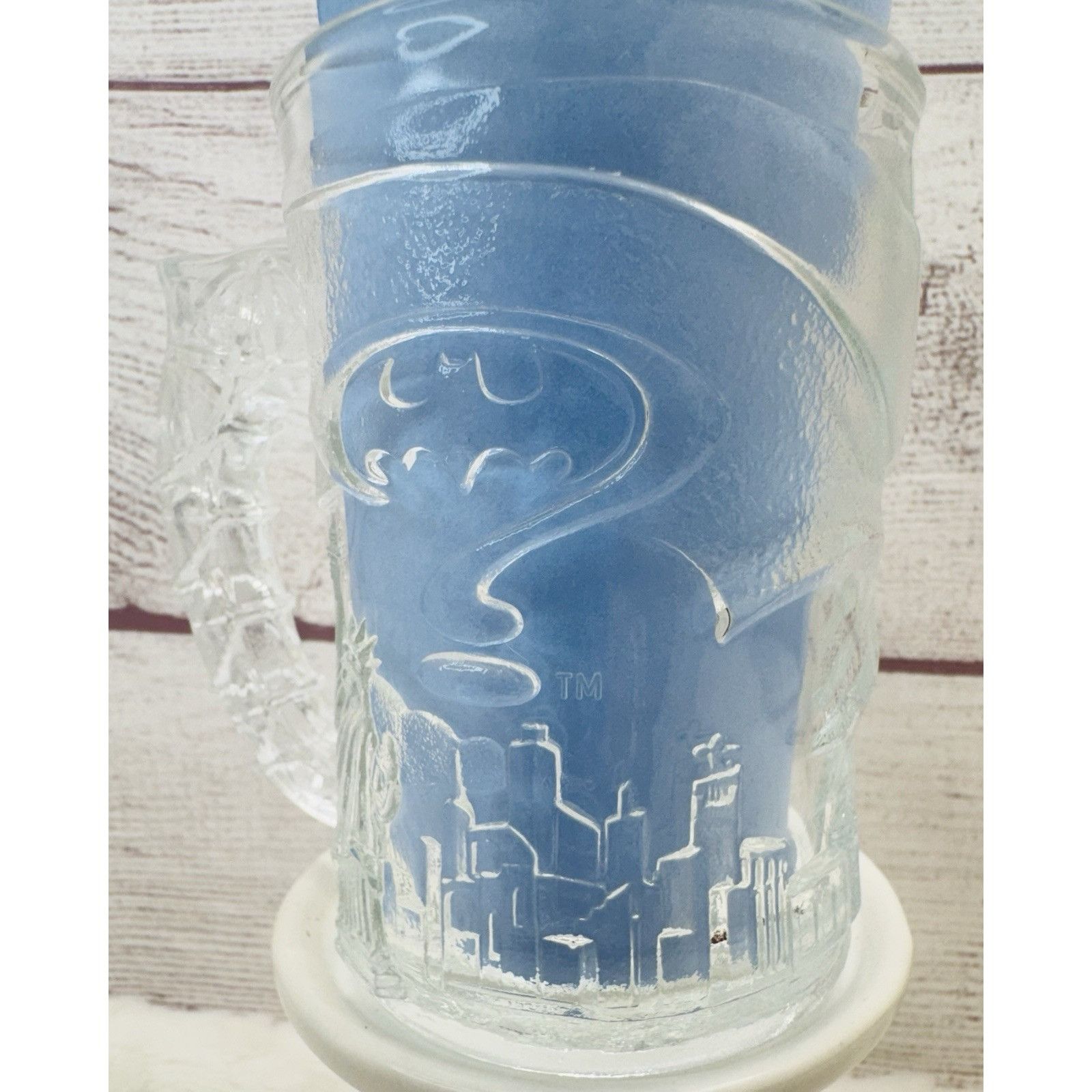 Other McDonalds Batman Forever "BATMAN" Vintage Glass Coffee Mug C Size ONE SIZE - 14 Thumbnail